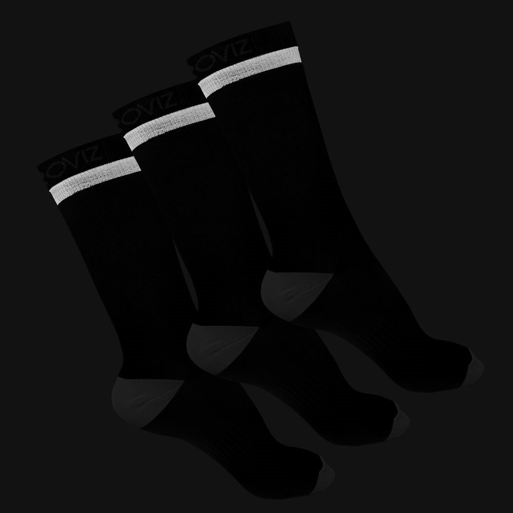 proviz-reflective-mid-length-running-socks-3-pack image 2