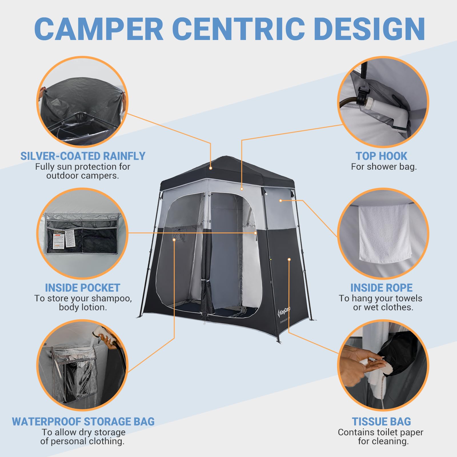kingcamp-marasusa-q-double-room-shower-tent image 2