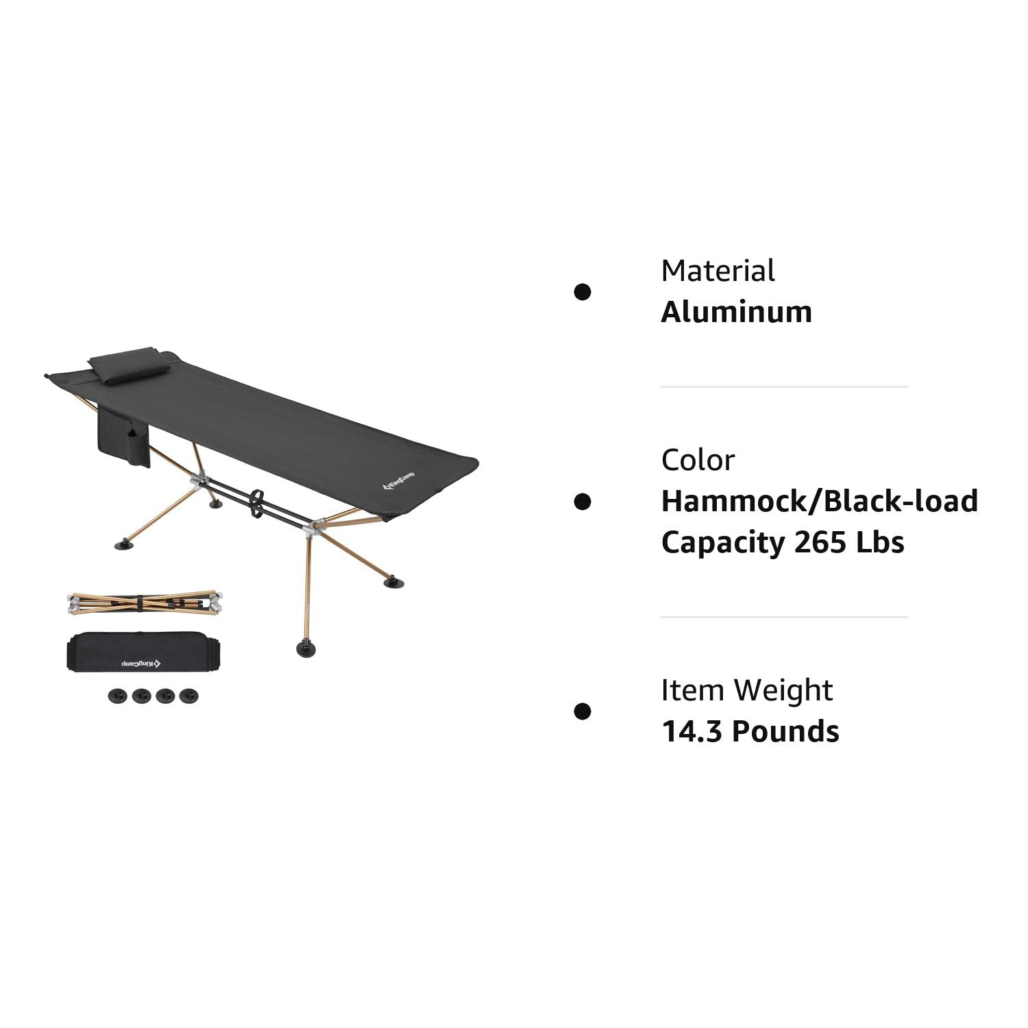kingcamp-ultralight-folded-hammock-cot-red-dot-award-2019 image 8