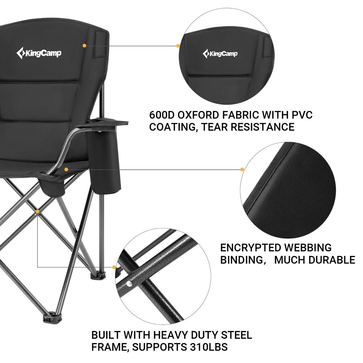 kingcamp-oversized-padded-arm-chair-with-cooler image 6
