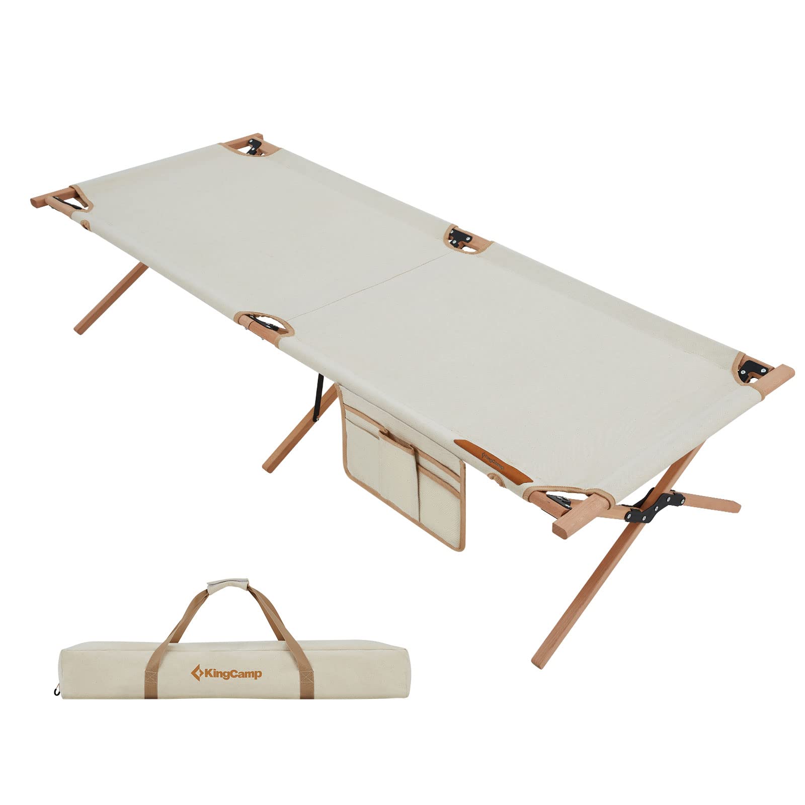 kingcamp-folding-bed-portable-cot-heavy-duty image 1