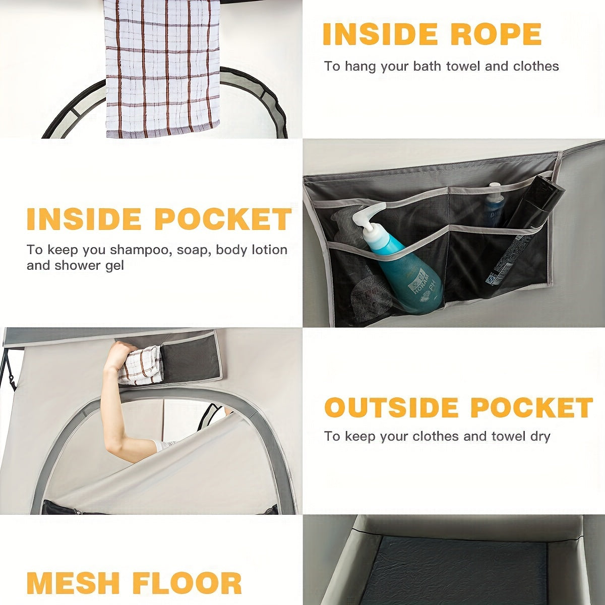 kingcamp-oversize-durable-outdoor-privacy-shower-tent image 3