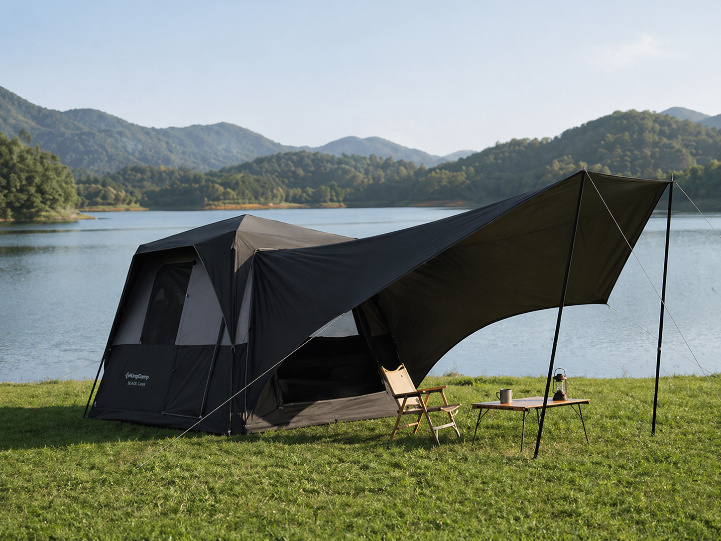 kingcamp-boundless-x3-pro-modular-tarp-awning-161-sq-ft-shade image 7