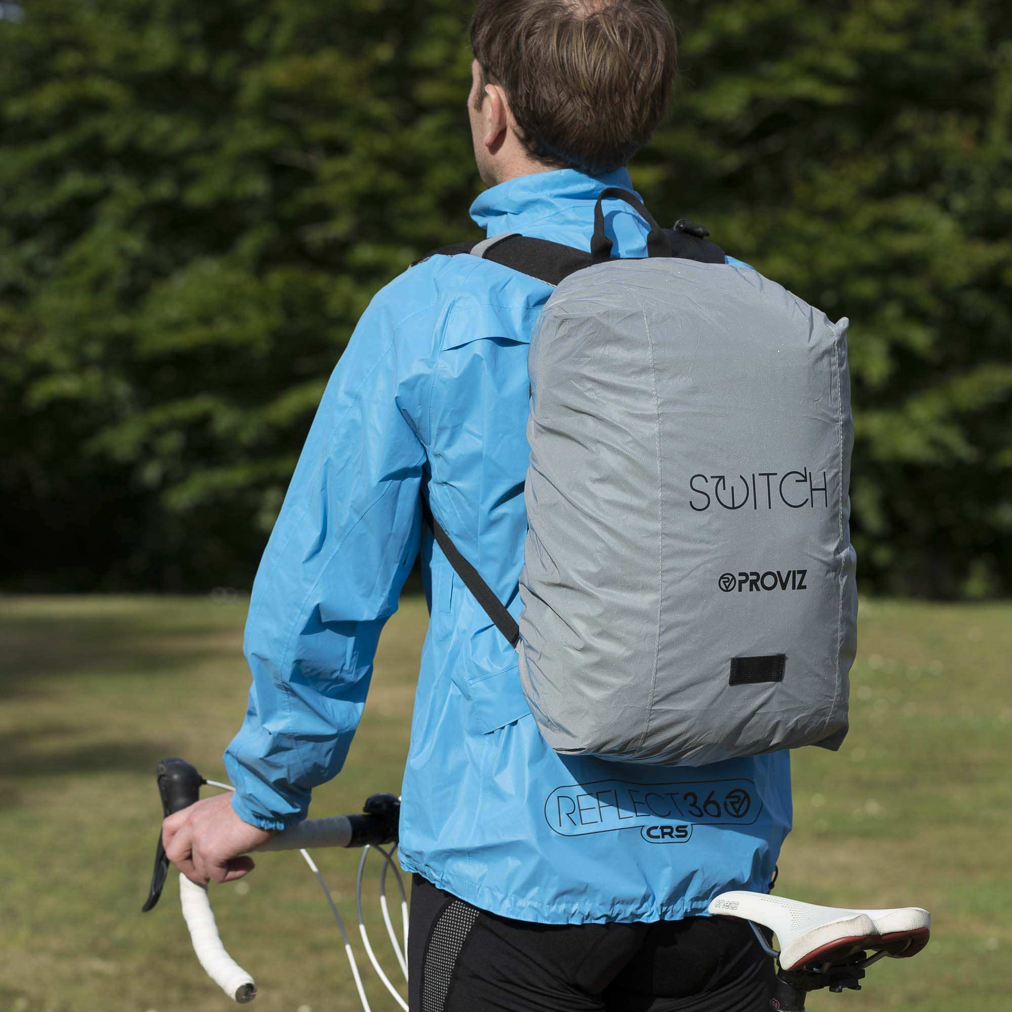 proviz-reflective-reversible-waterproof-backpack-cover image 7