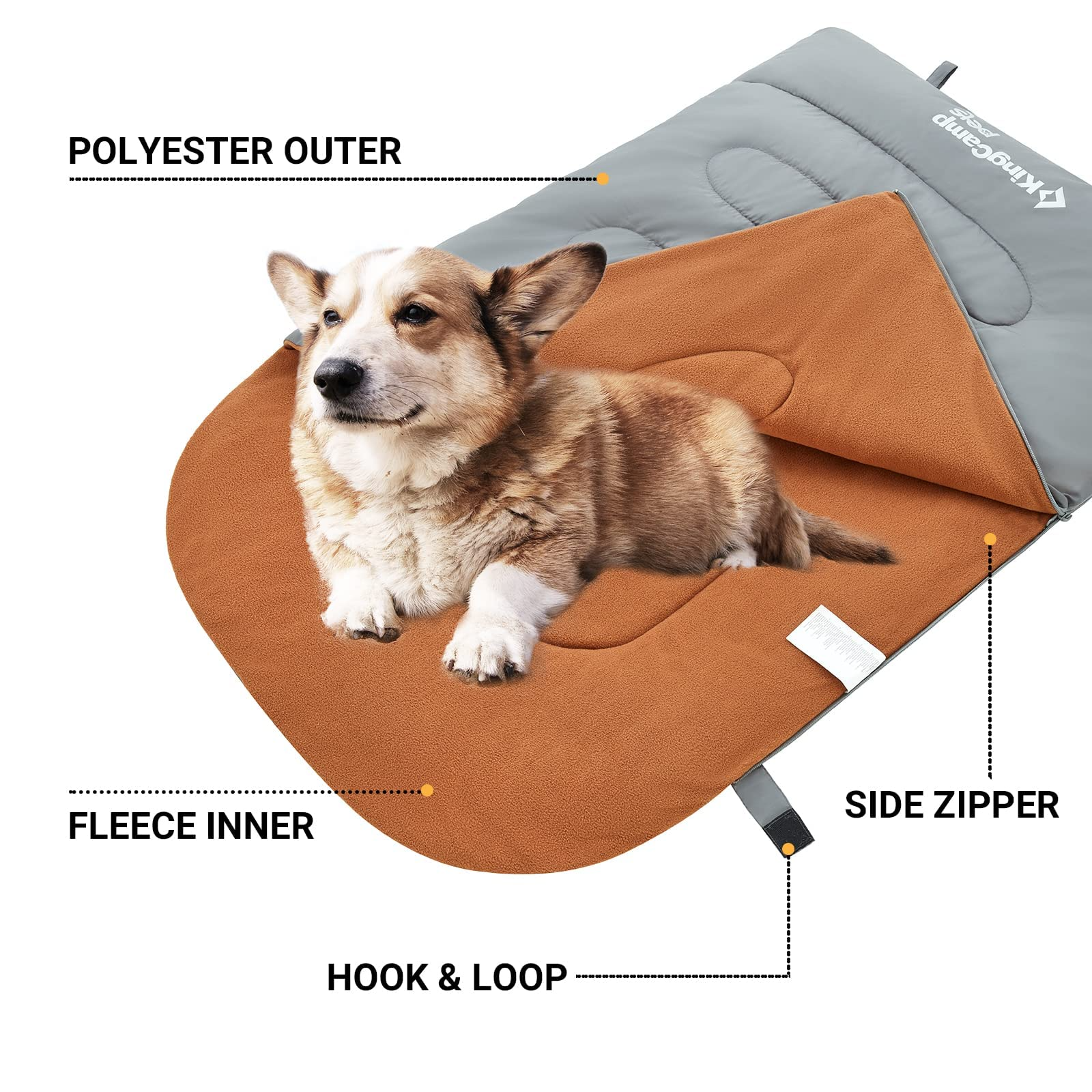 kingcamp-pets-moon-pillar-dog-sleeping-bag image 5