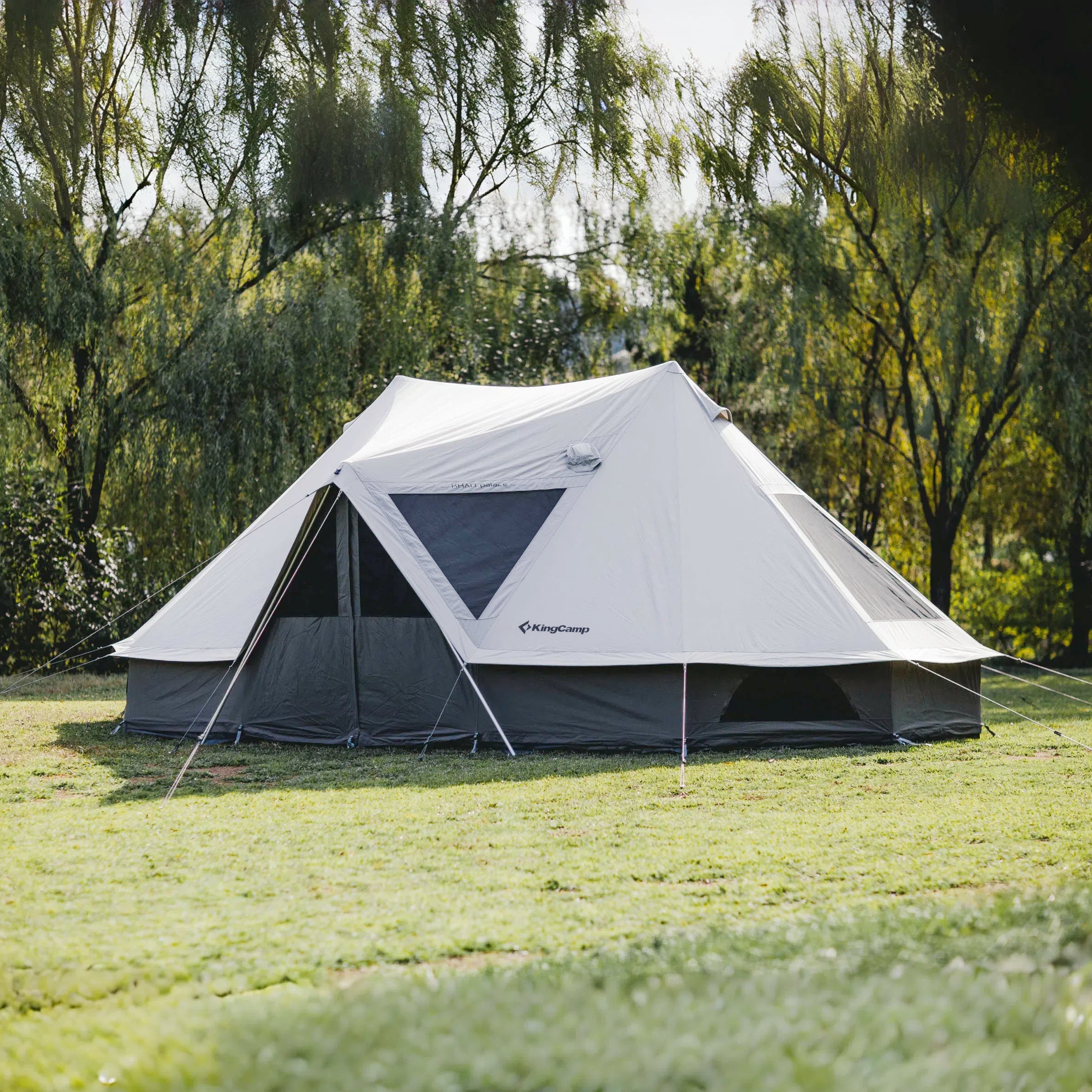 kingcamp-khan-palace-10-12-person-glamping-tent-4-season-poly-cotton image 2