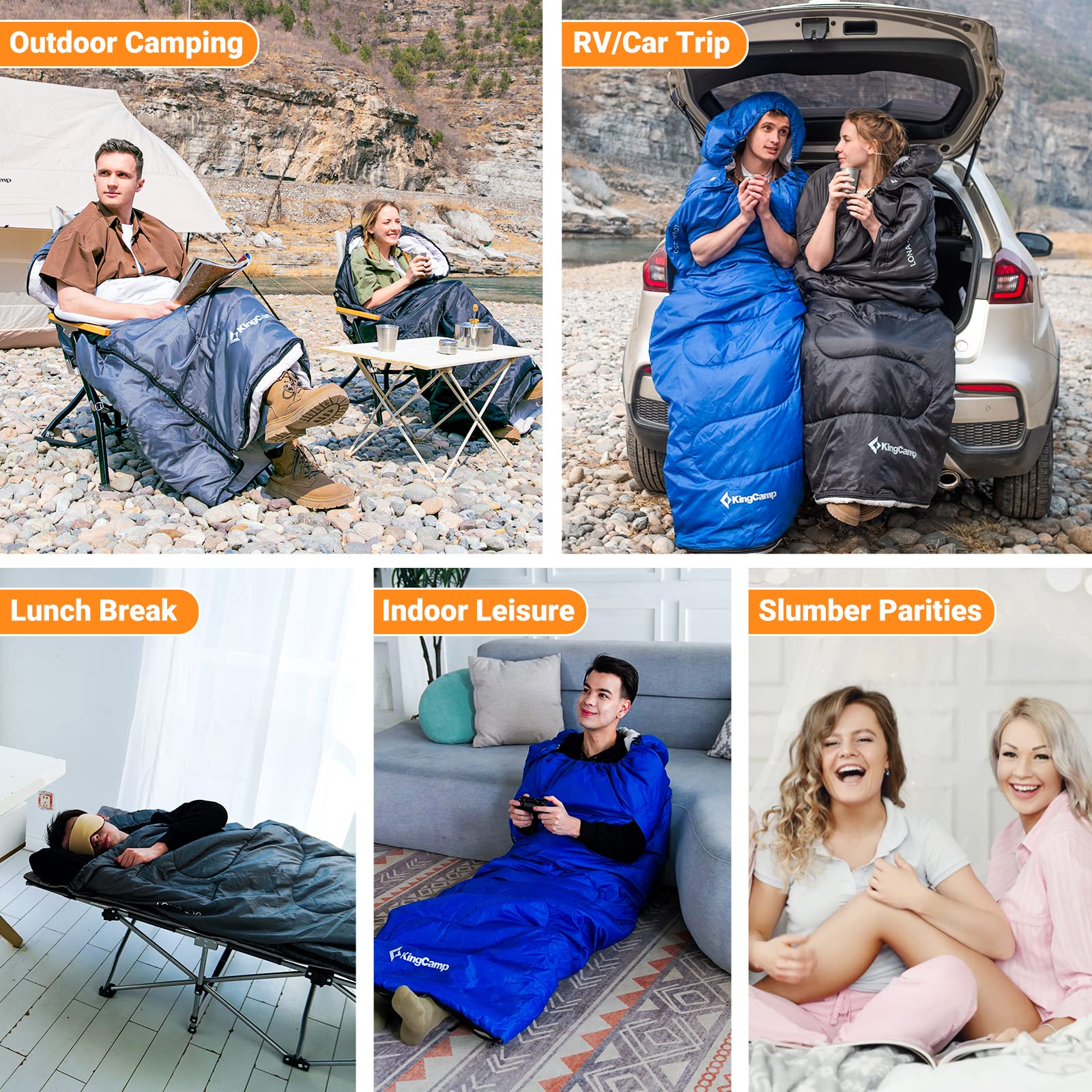 kingcamp-lona-250-3-season-sleeping-bag image 4