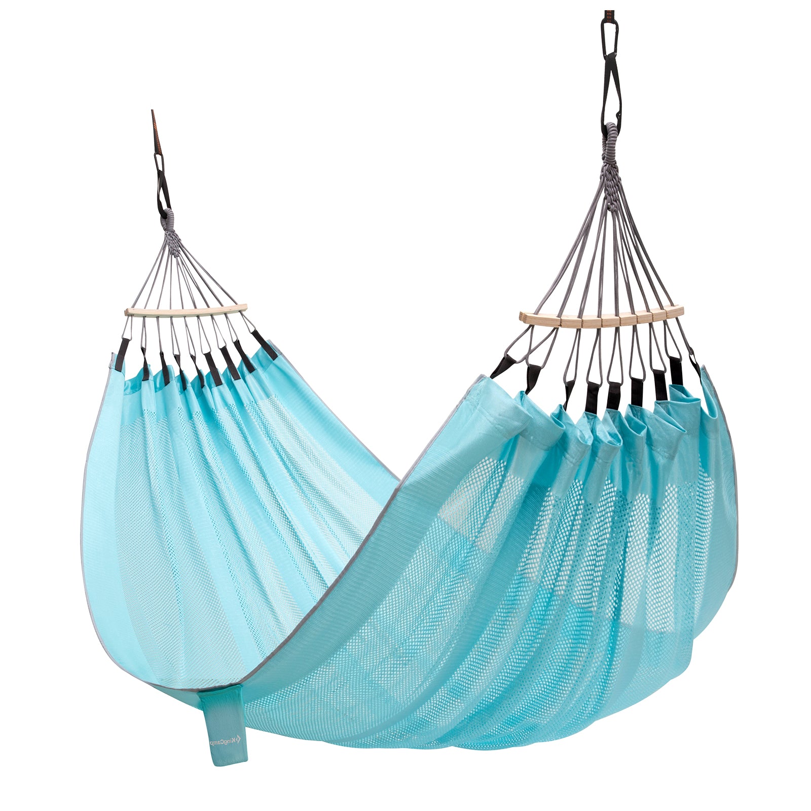 kingcamp-double-mesh-hammock-with-2-tree-straps image 1