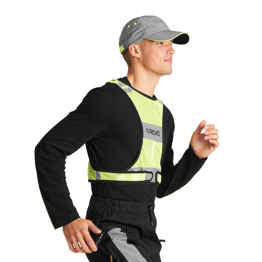 proviz-hi-viz-running-vest-adjustable-reflective-mesh image 6