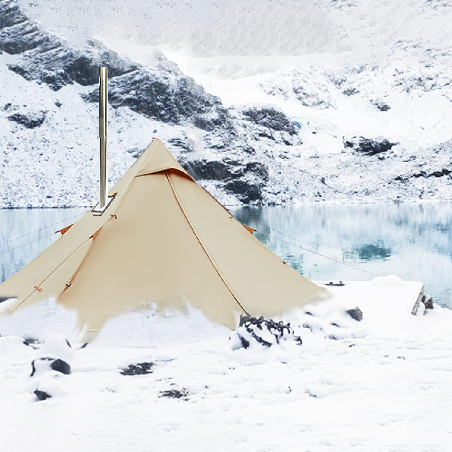 kingcamp-turino-tipi-hot-tent-with-stove-jack image 2