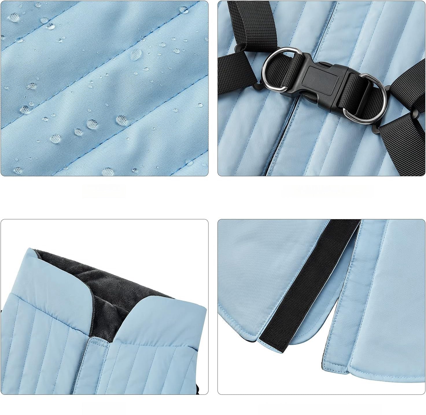 kingcamp-pets-winter-dog-coat-with-harness image 5