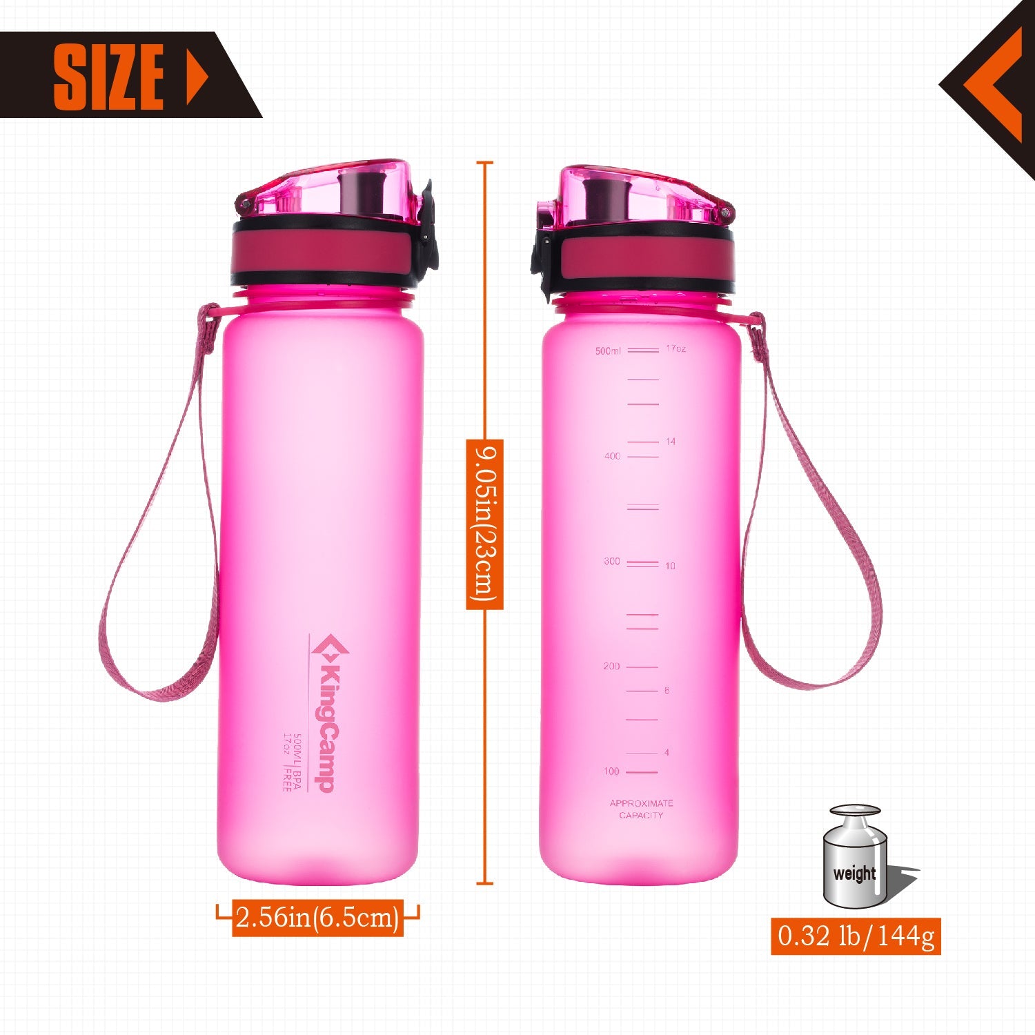 kingcamp-wide-mouth-water-bottle image 3