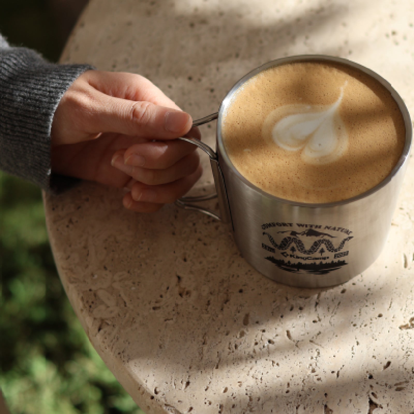 kingcamp-serenity-350ml-stainless-steel-mug-with-cover image 8
