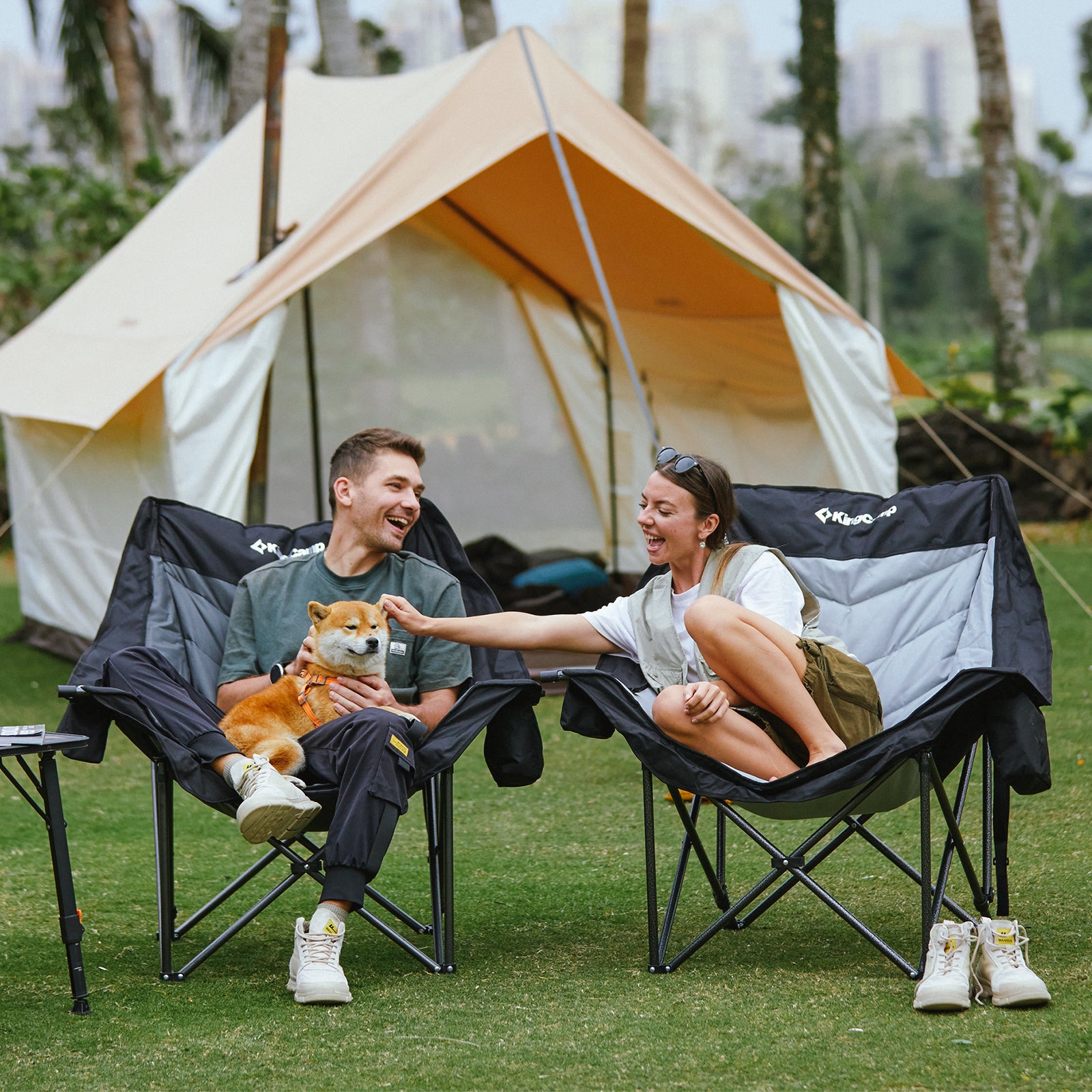 kingcamp-canna-c10-plus-oversized-padded-camping-chair-high-back-single-person image 3
