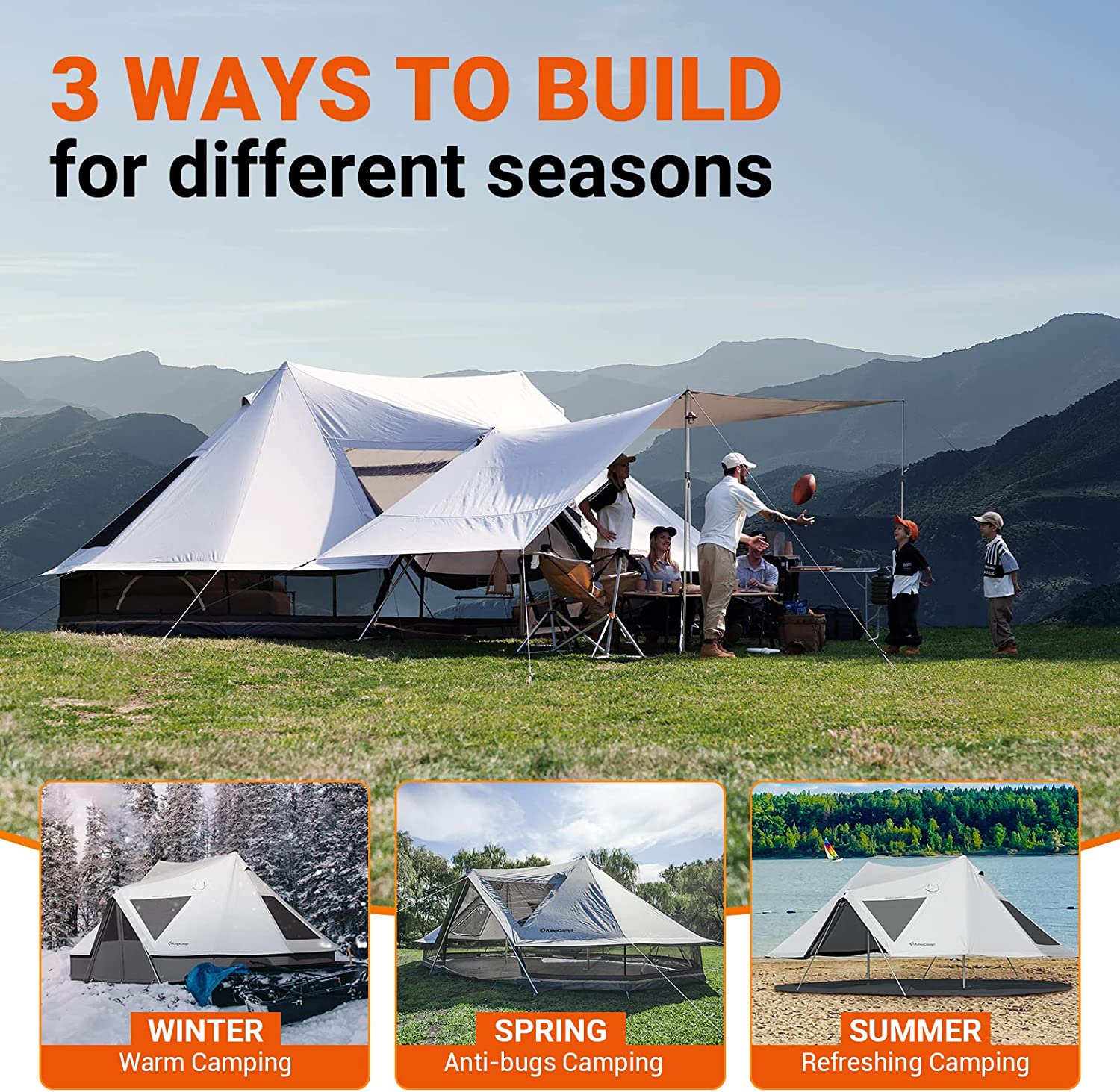 kingcamp-khan-palace-10-12-person-glamping-tent-4-season-poly-cotton image 6