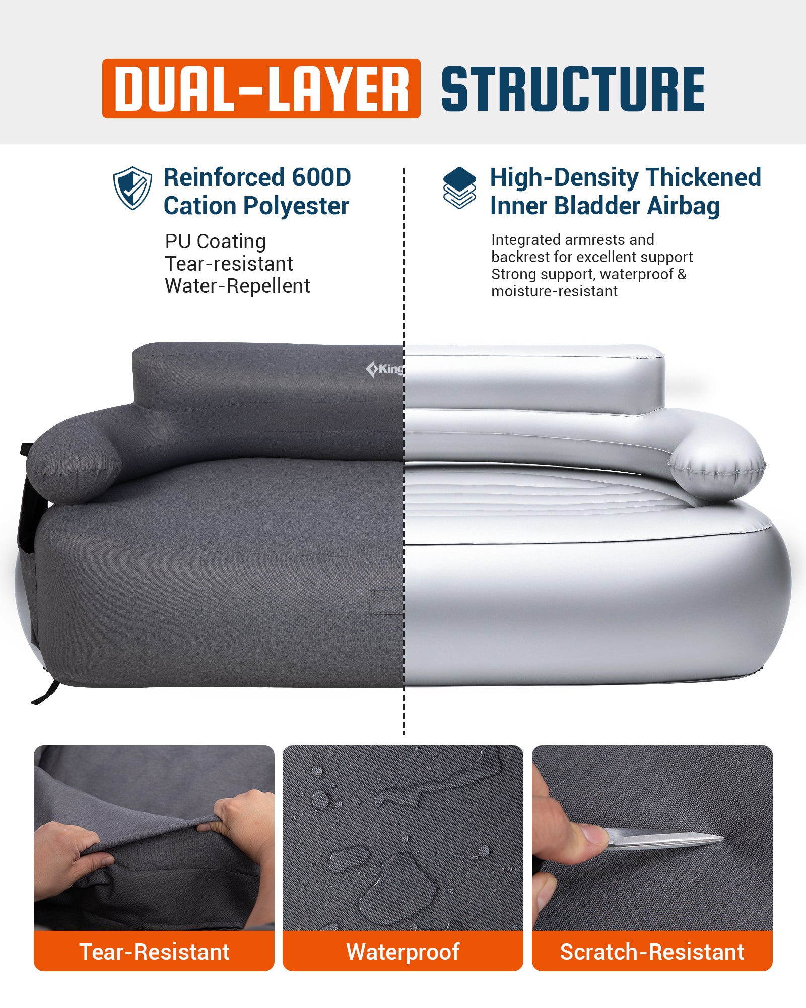 kingcamp-aerovine-duo-600-inflatable-sofa-with-built-in-pump image 3