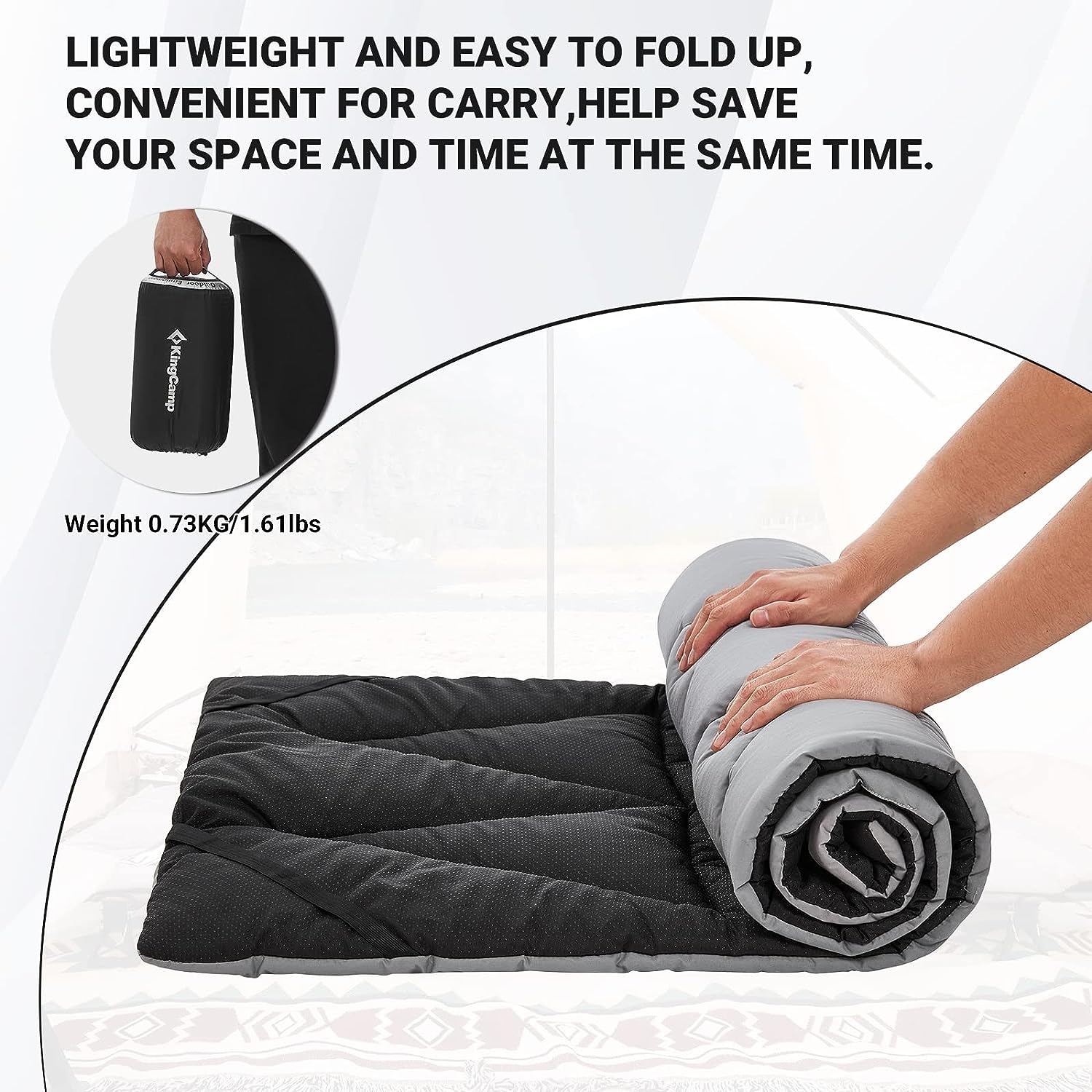 kingcamp-extra-thick-camping-sleeping-cotton-mat image 4