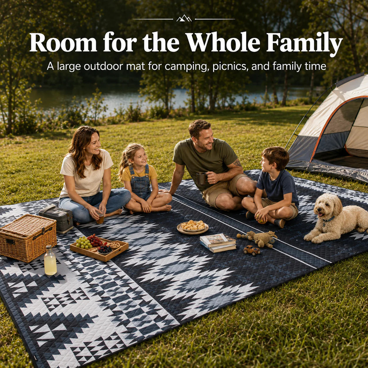 kingcamp-isiay-max-3-4-extra-large-waterproof-tent-mat image 2