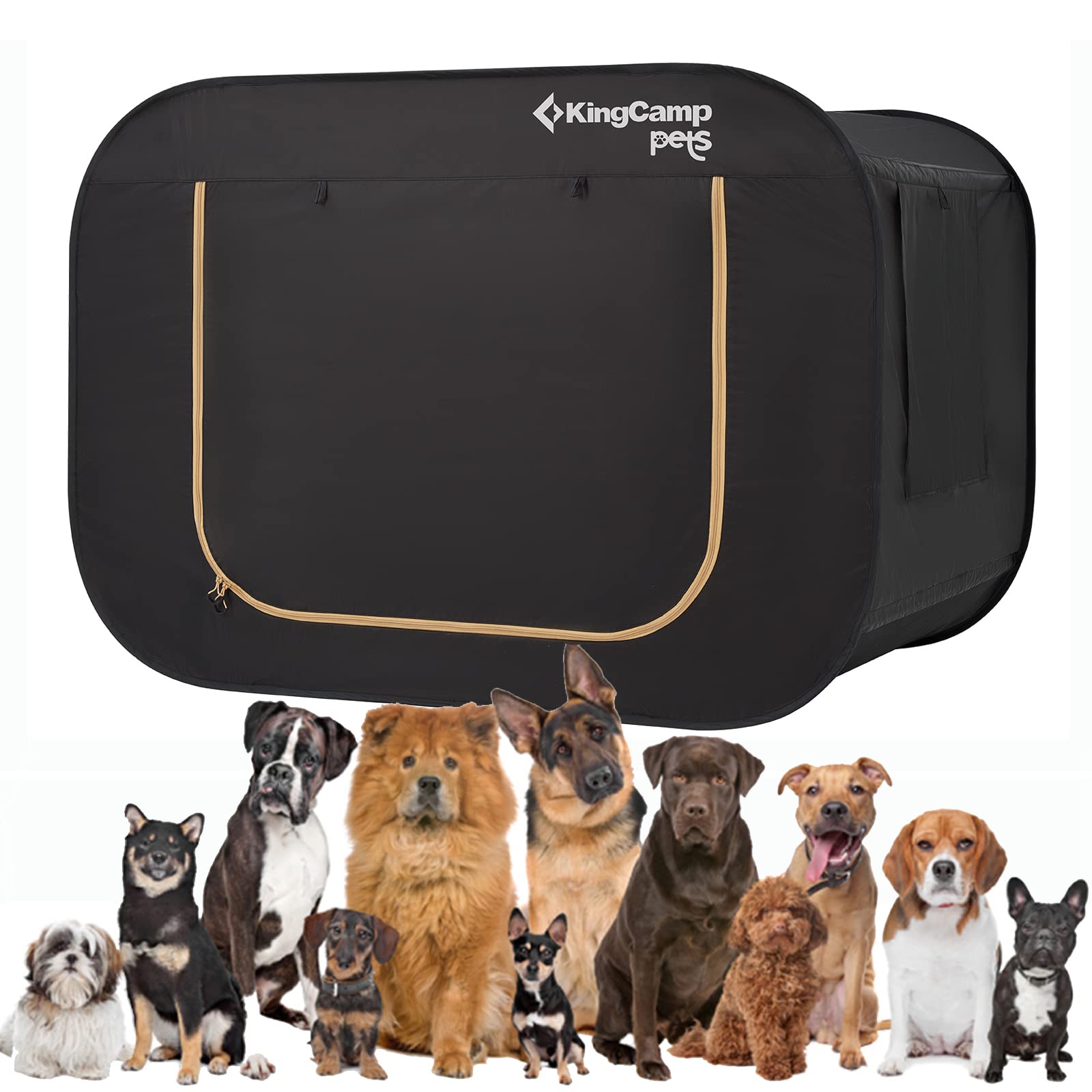 kingcamp-pets-xxl-pop-up-pet-tent-for-large-dogs image 1