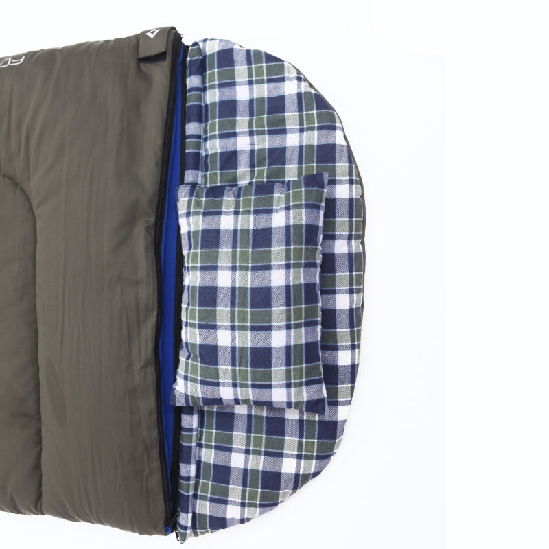 kingcamp-forest-400-hooded-rectangular-sleeping-bag image 8