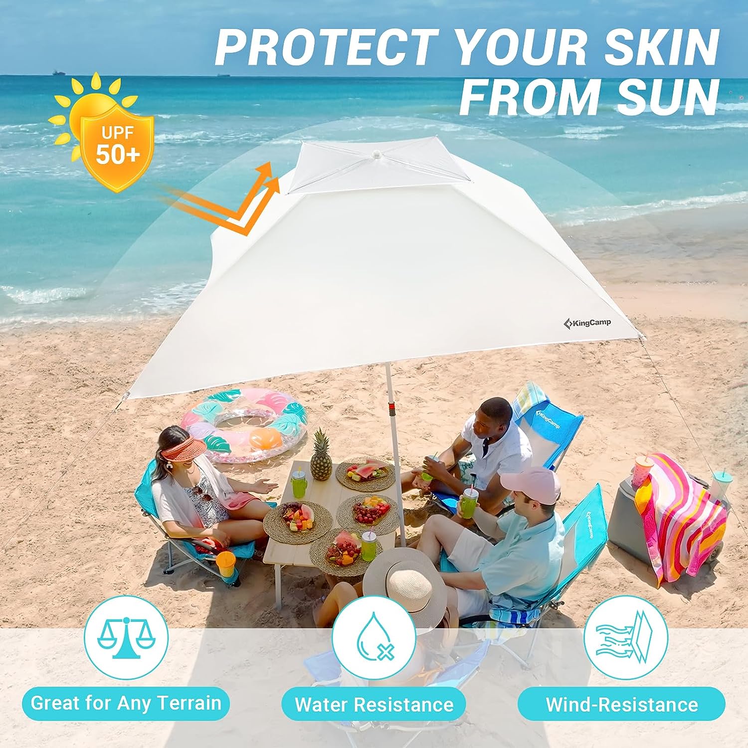 kingcamp-2-in-1-beach-umbrella-and-sunshade-canopy image 3