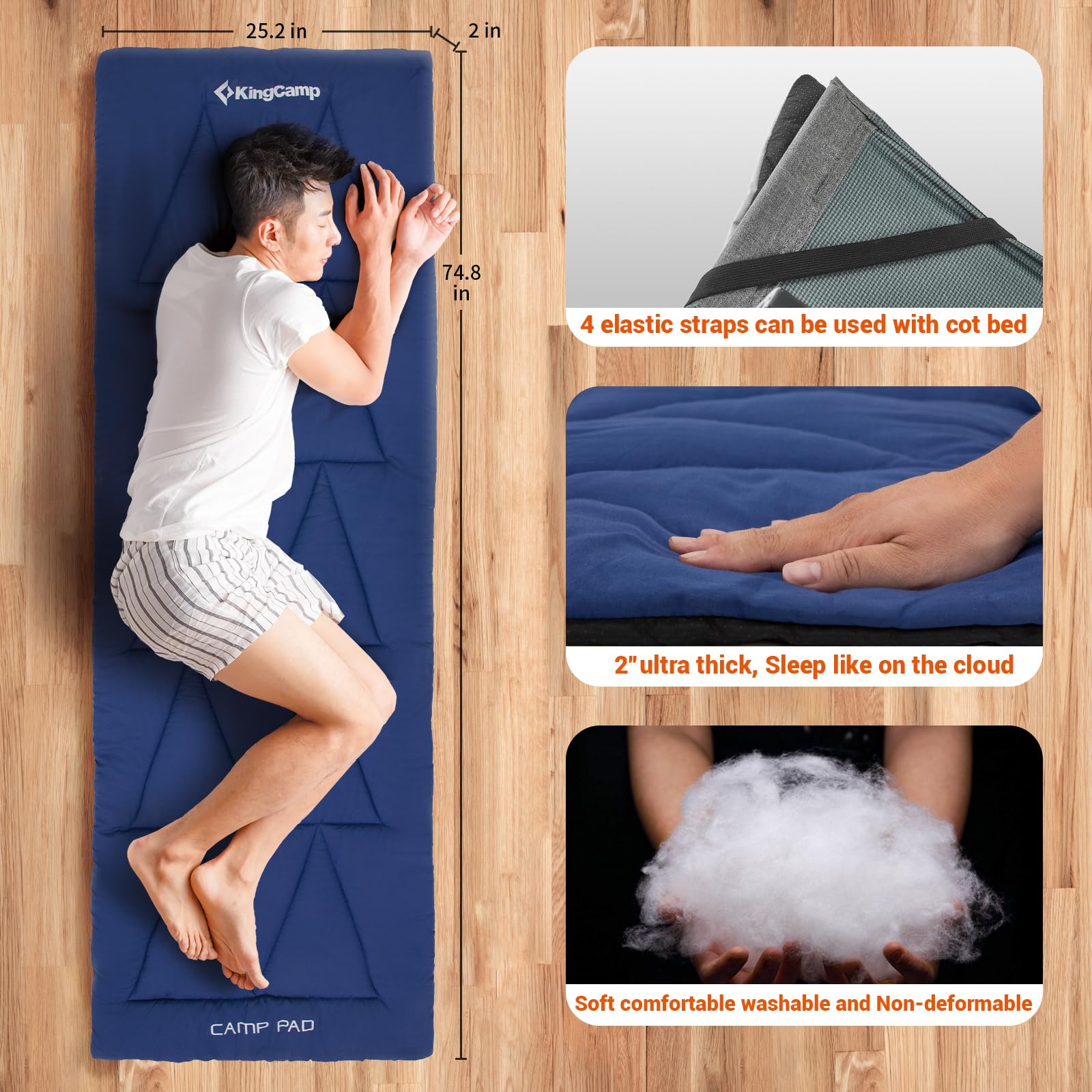 kingcamp-extra-thick-camp-pad-500-cot-mat image 4