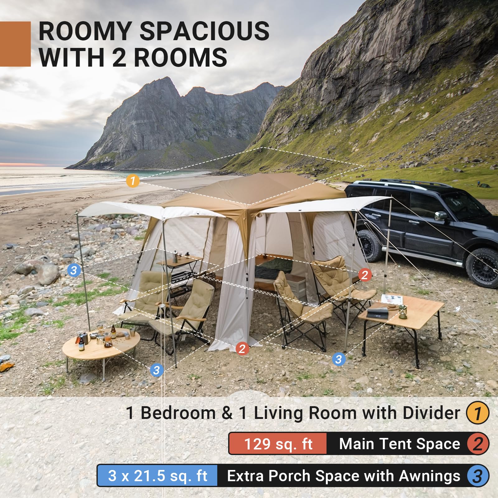 kingcamp-mountain-in-t2-quick-setup-cabin-tent-for-3-4-people image 5