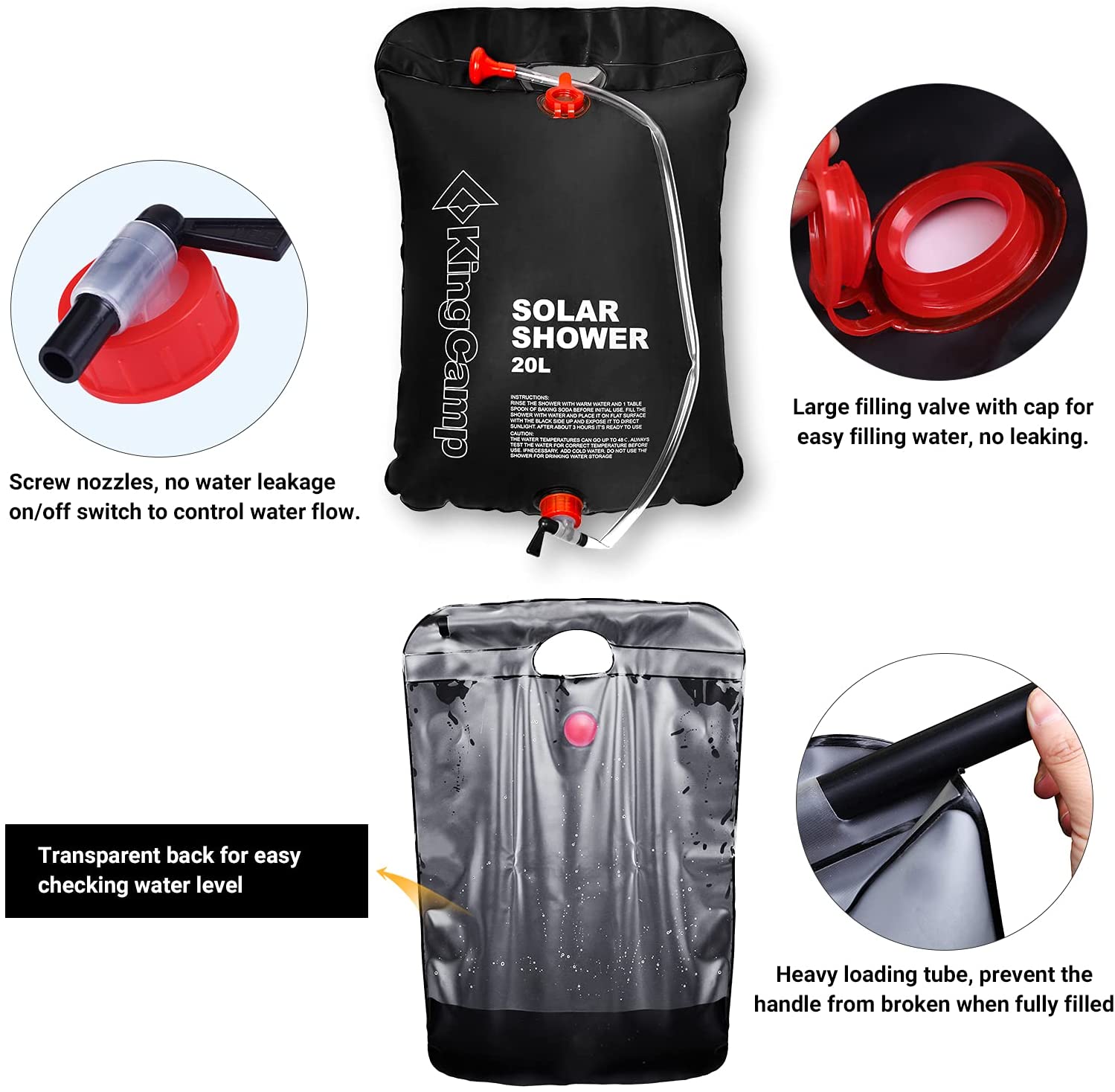 kingcamp-20l-5-28-gallon-portable-camping-solar-shower image 4