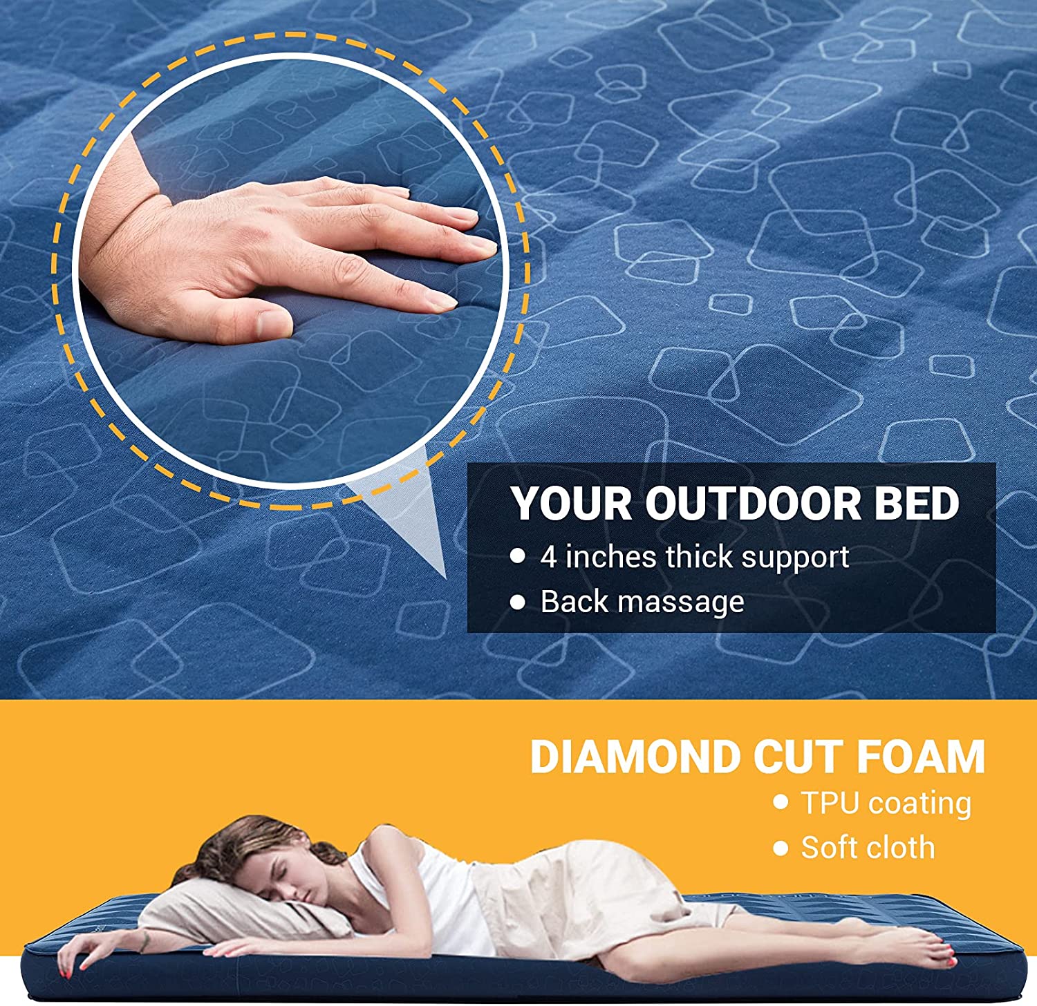 kingcamp-4-inch-thick-self-inflating-camping-pad-insulated-3d-sides-sleeping-mat image 8