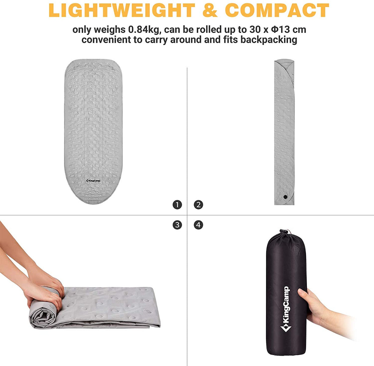 kingcamp-3-inch-thick-lightweight-air-mattress-sleeping-pad image 2