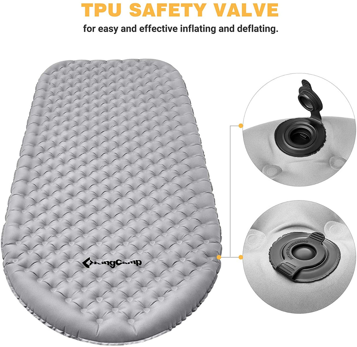 kingcamp-3-inch-thick-lightweight-air-mattress-sleeping-pad image 3