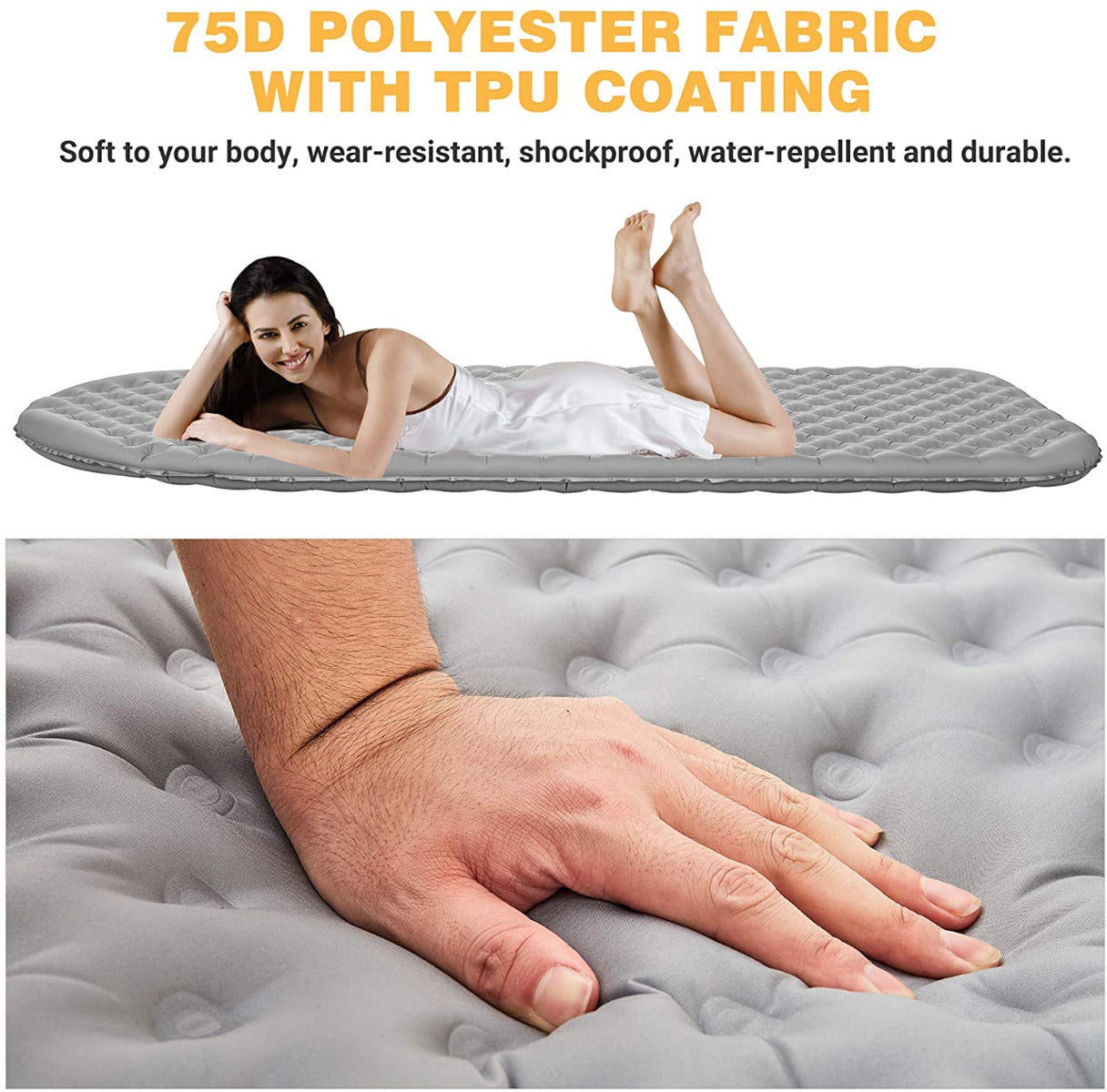 kingcamp-3-inch-thick-lightweight-air-mattress-sleeping-pad image 5