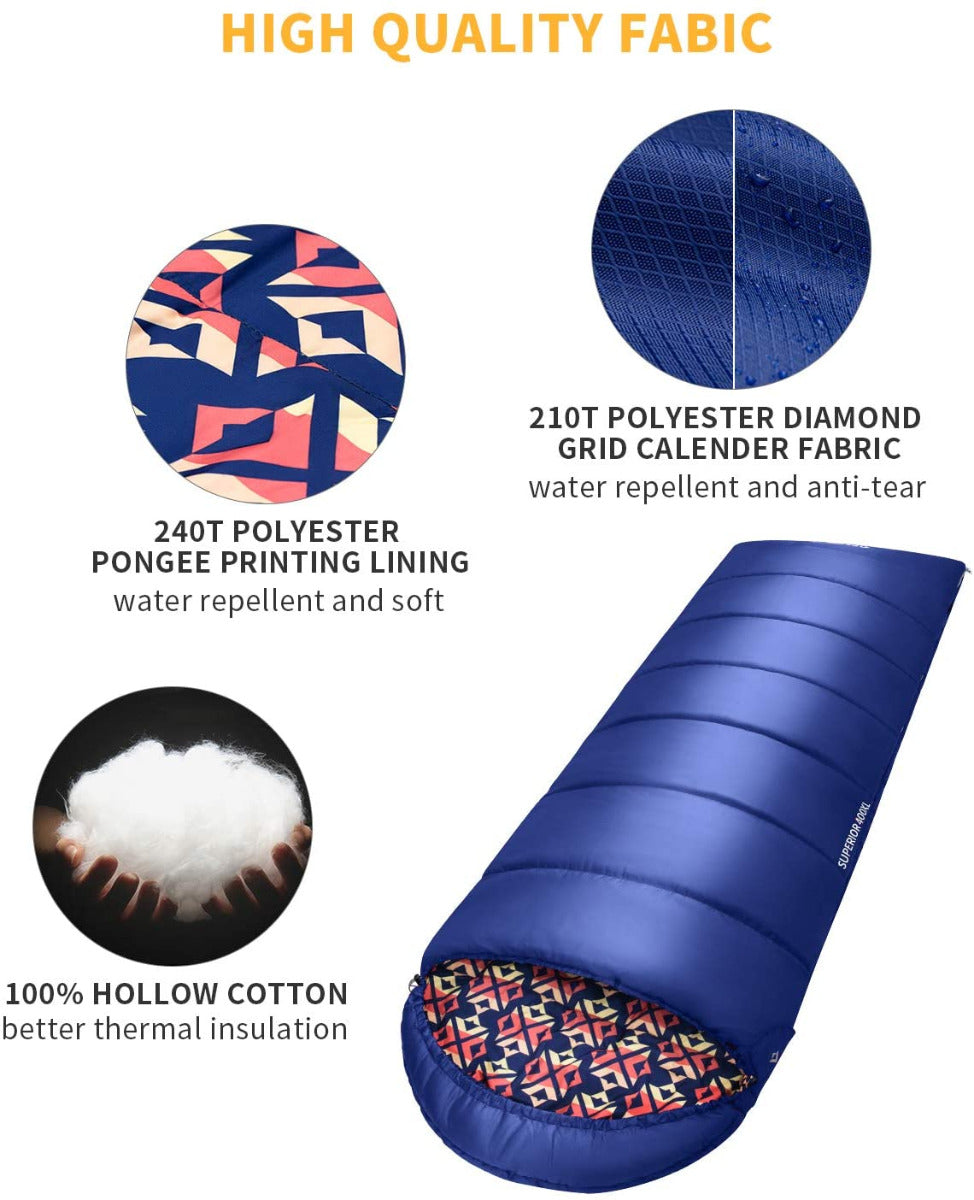 kingcamp-0-degree-3-season-synthetic-sleeping-bag-20-f-comfort-rating image 3