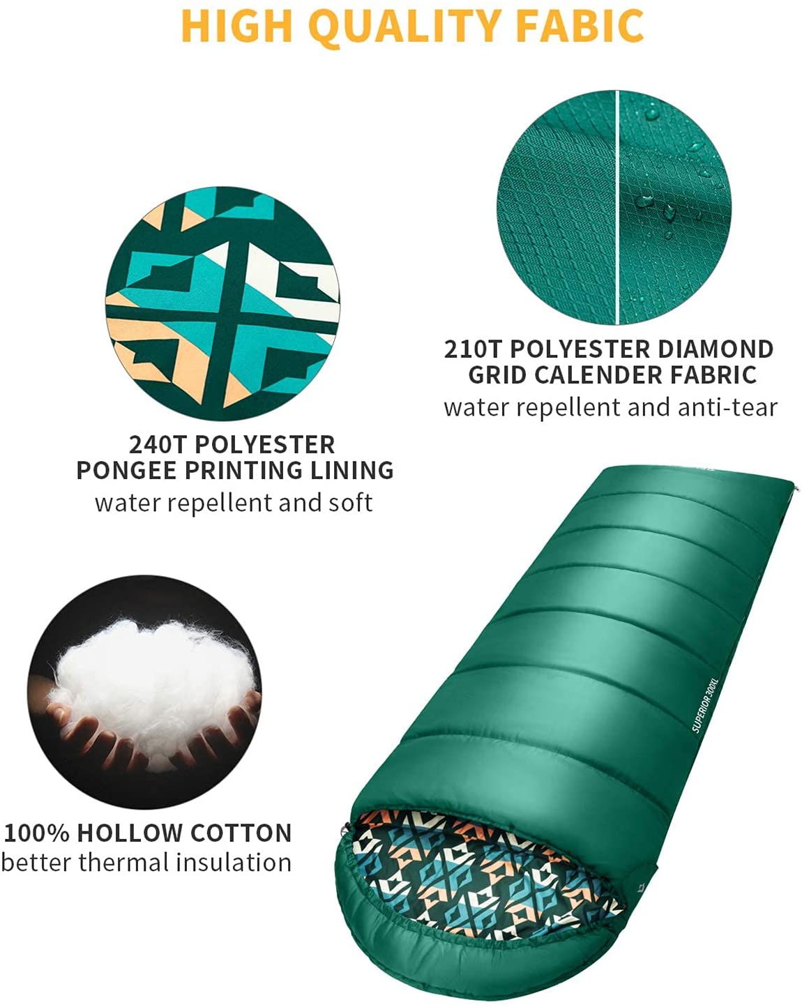 kingcamp-3-season-camping-sleeping-bag image 6