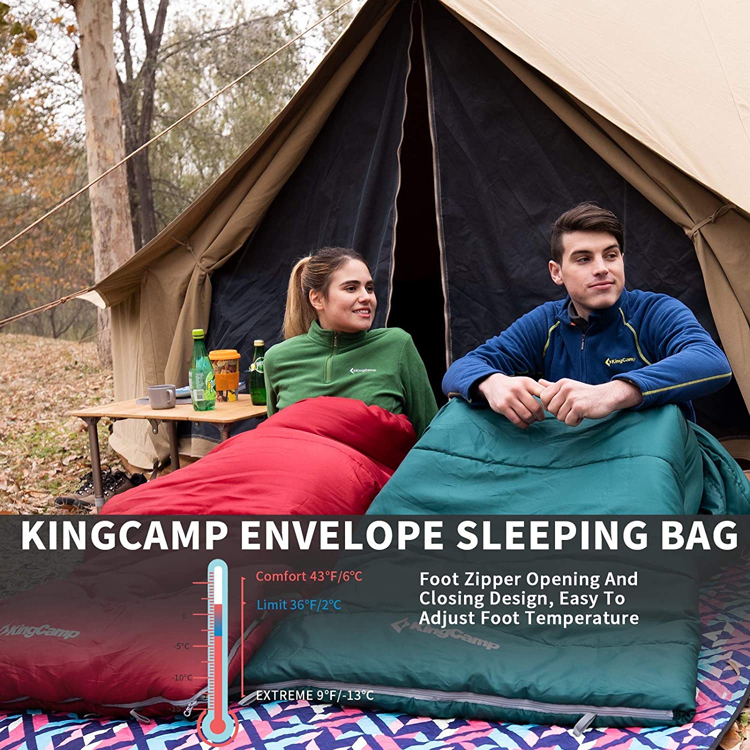 kingcamp-3-season-camping-sleeping-bag image 8