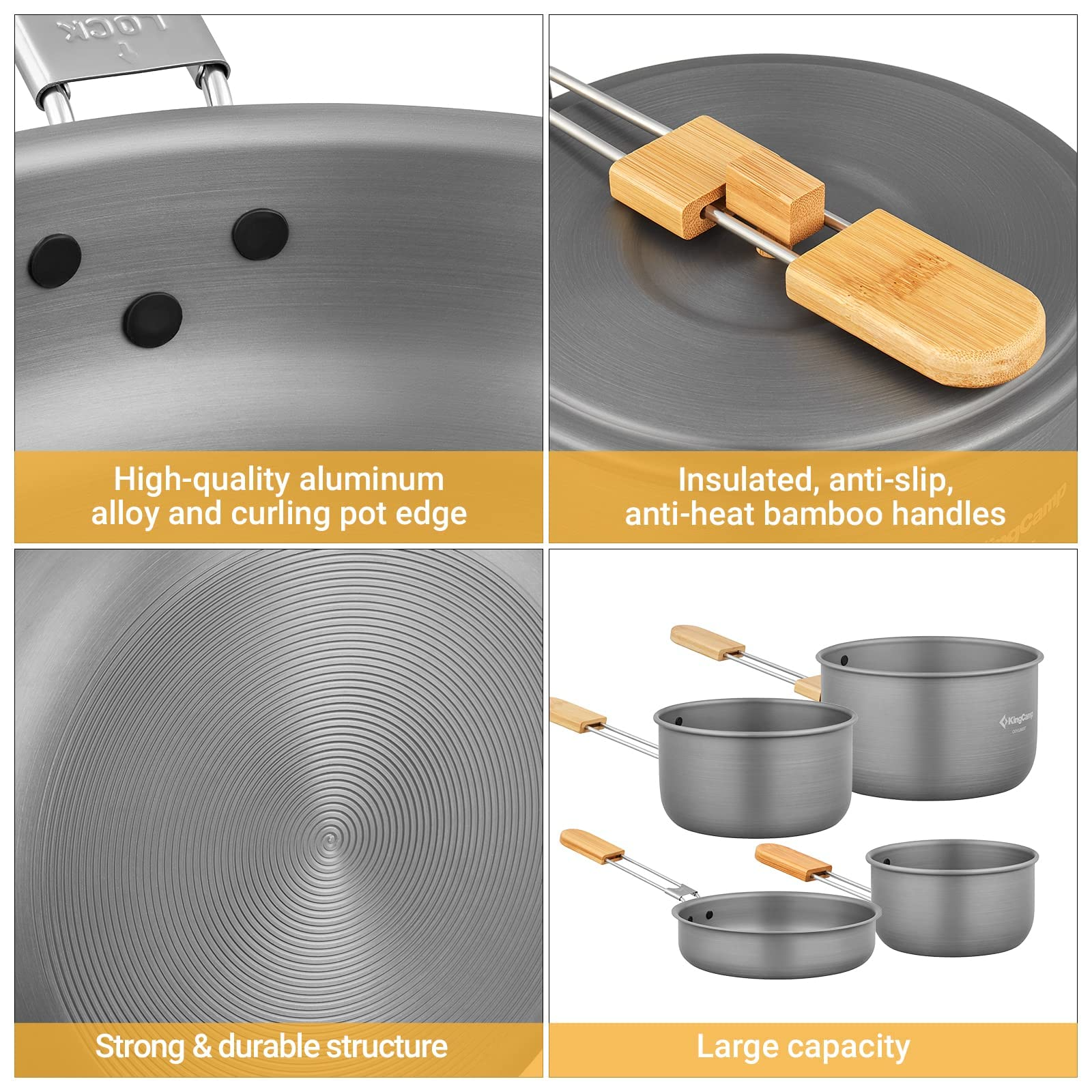 kingcamp-nightstalker-7-piece-camping-cookware-set image 6