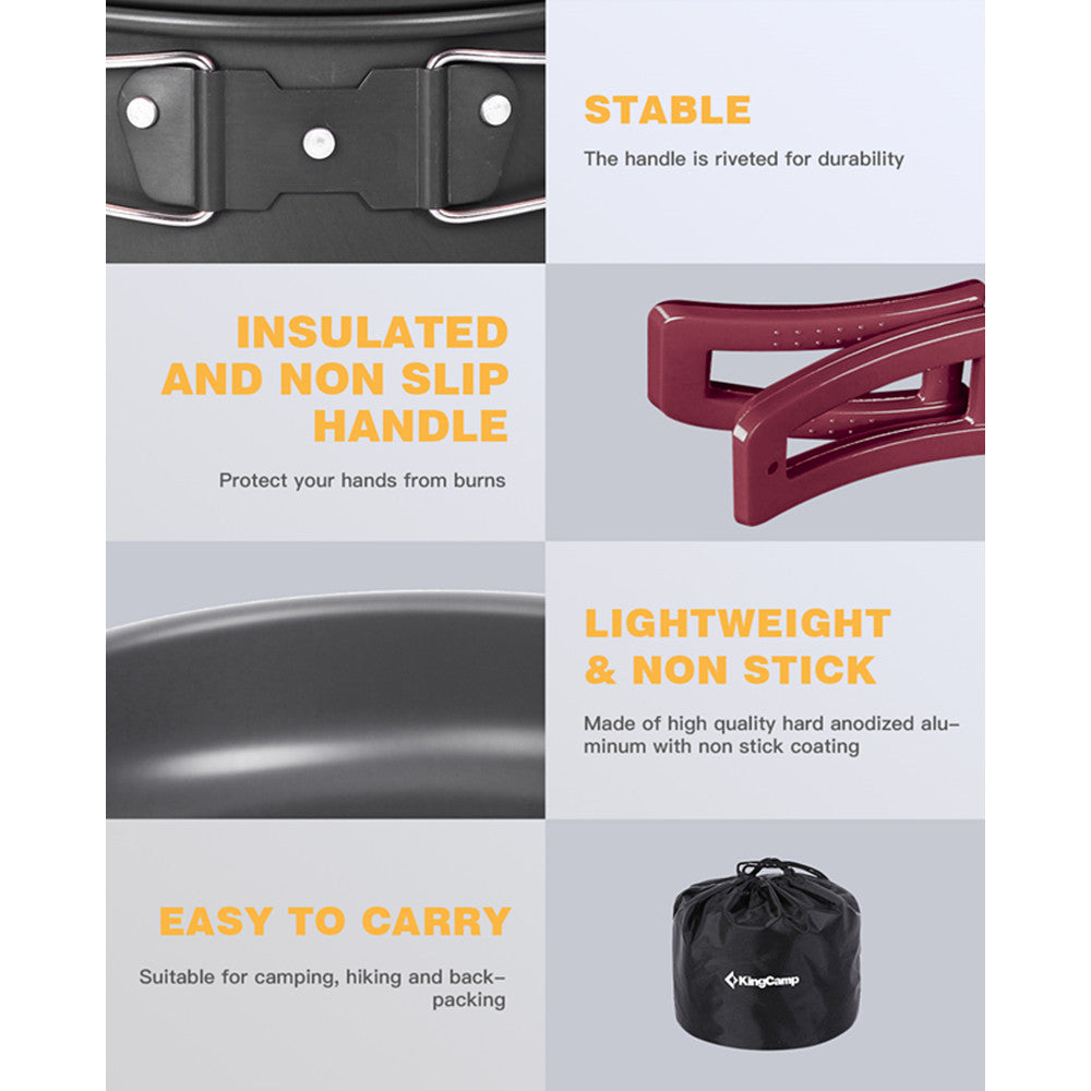 kingcamp-7-piece-camping-cookware-set-with-non-stick-frying-pan image 6