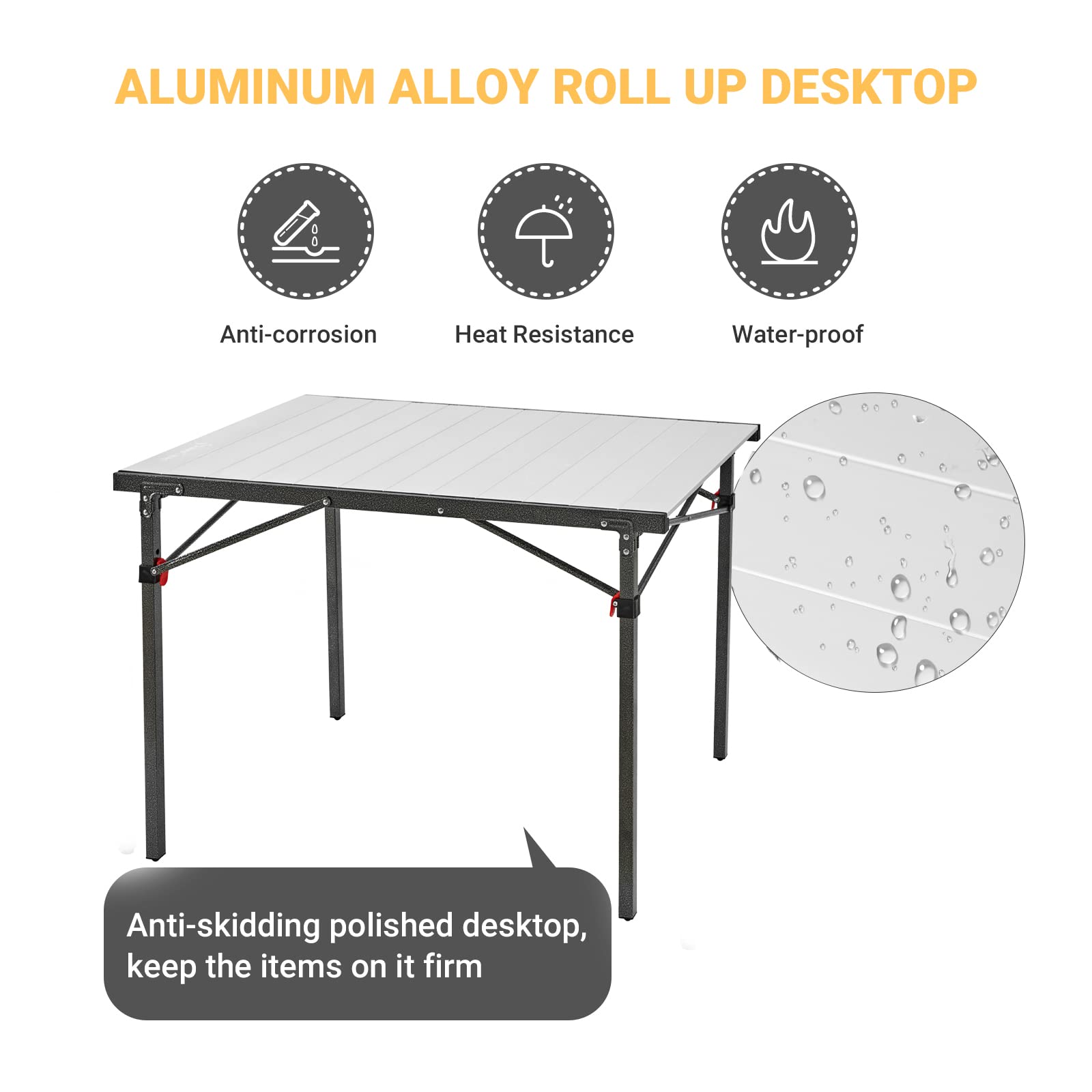 kingcamp-marble-plus-aluminum-camping-table-for-2-4-persons image 4