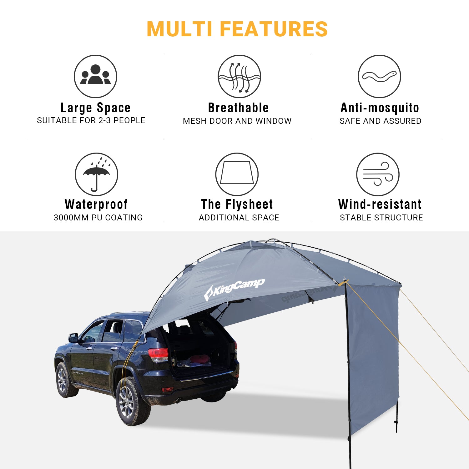 kingcamp-beach-suv-awning-shelter image 6