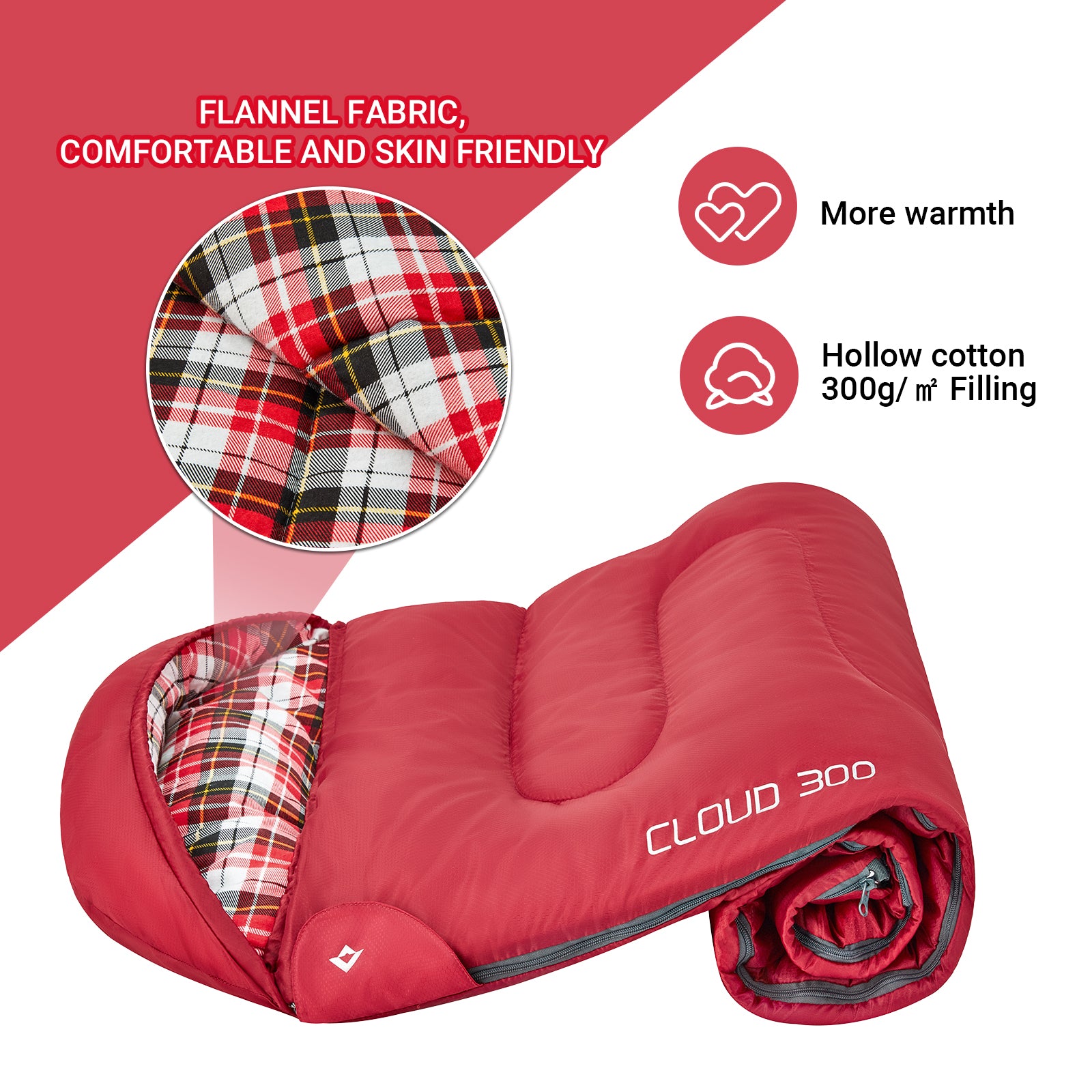 kingcamp-flannel-liner-3-season-sleeping-bag image 4