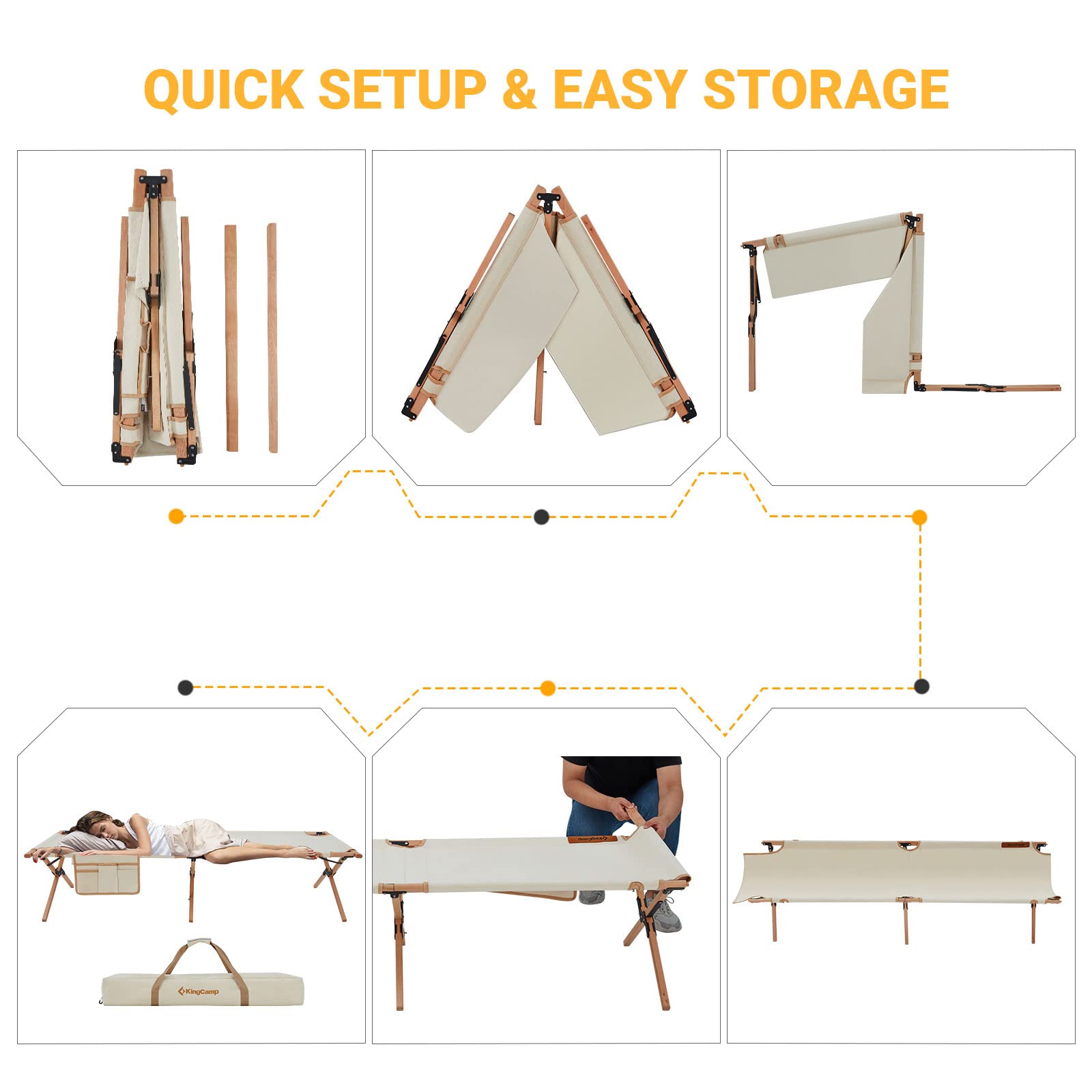 kingcamp-folding-bed-portable-cot-heavy-duty image 5