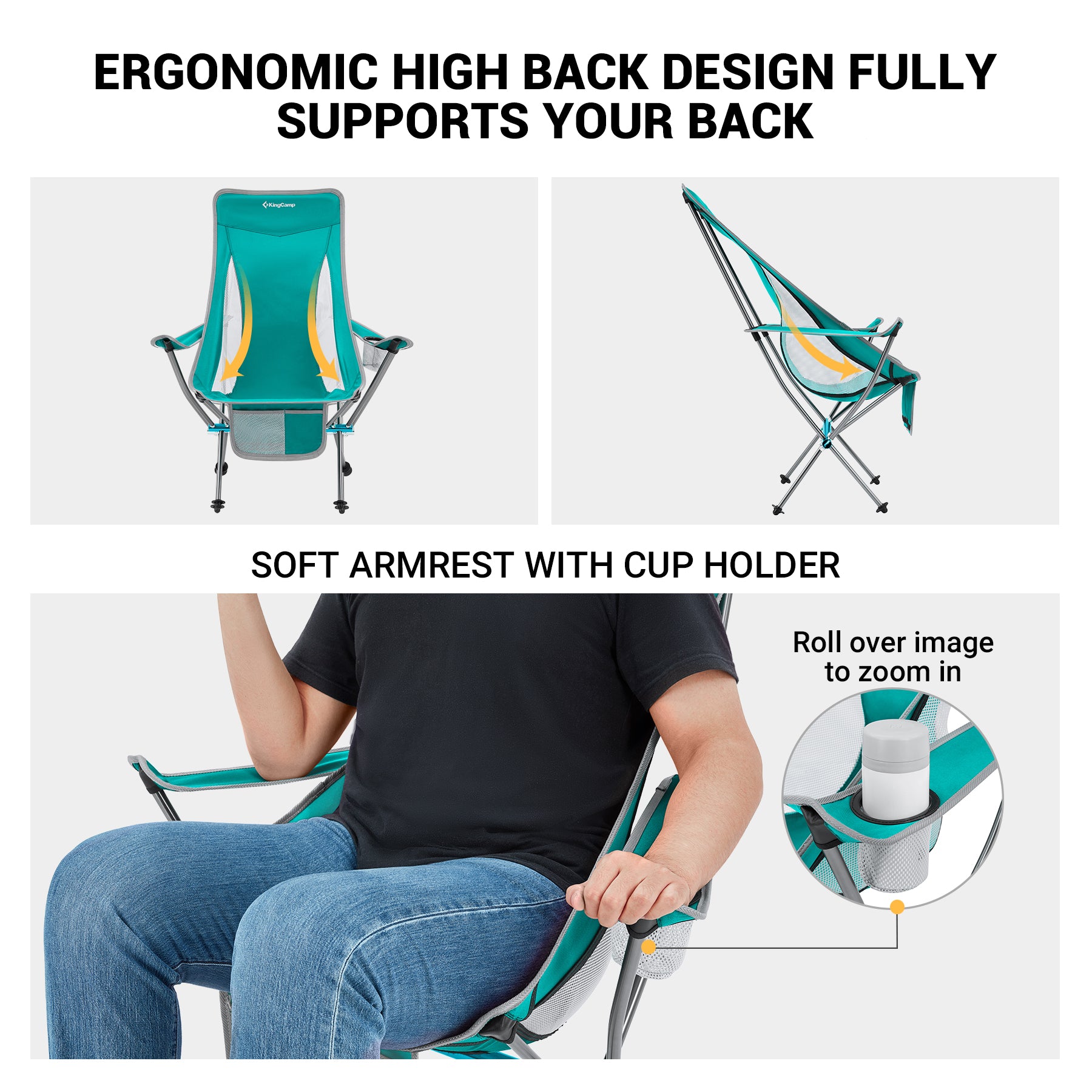 kingcamp-lightweight-highback-camping-chairs-ultralight-7075-aluminum-folding-se image 8