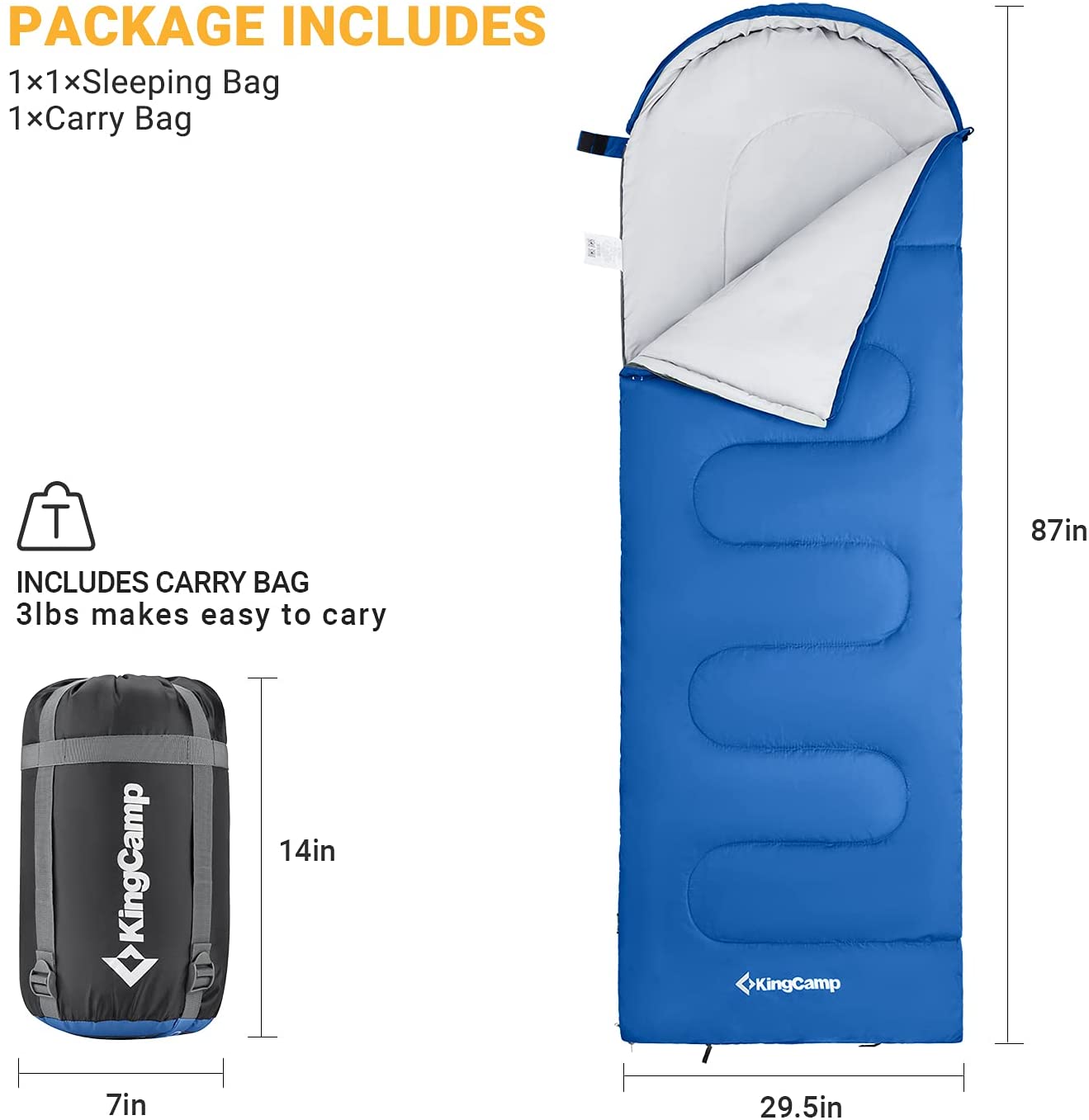 kingcamp-44-f-oasis-250-sleeping-bag image 4