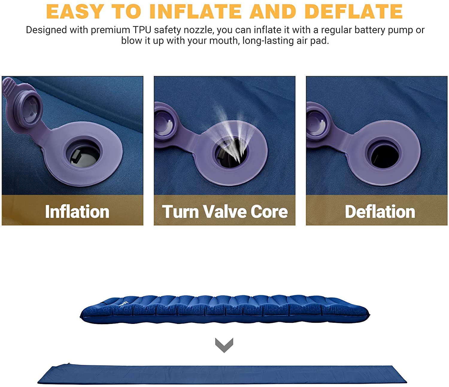 kingcamp-deluxe-anti-rollover-camping-mattress-single-double image 6