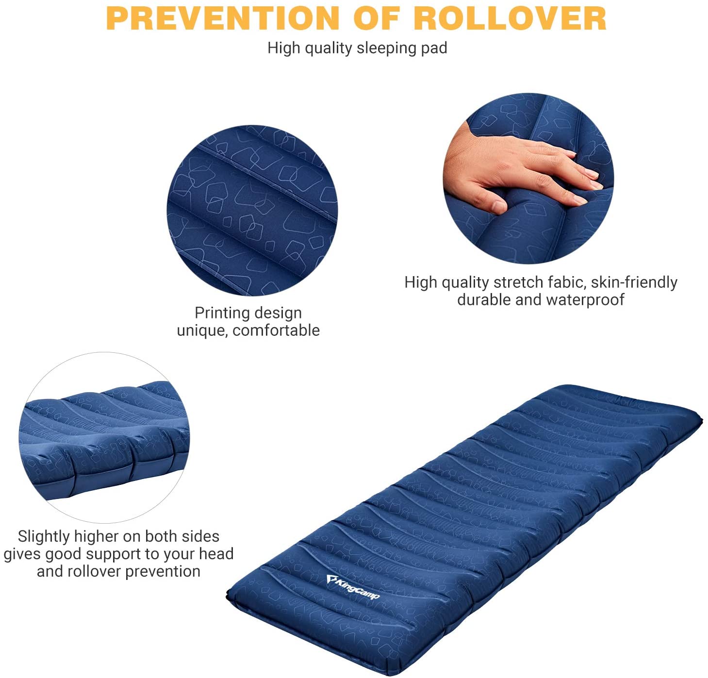 kingcamp-deluxe-anti-rollover-camping-mattress-single-double image 8