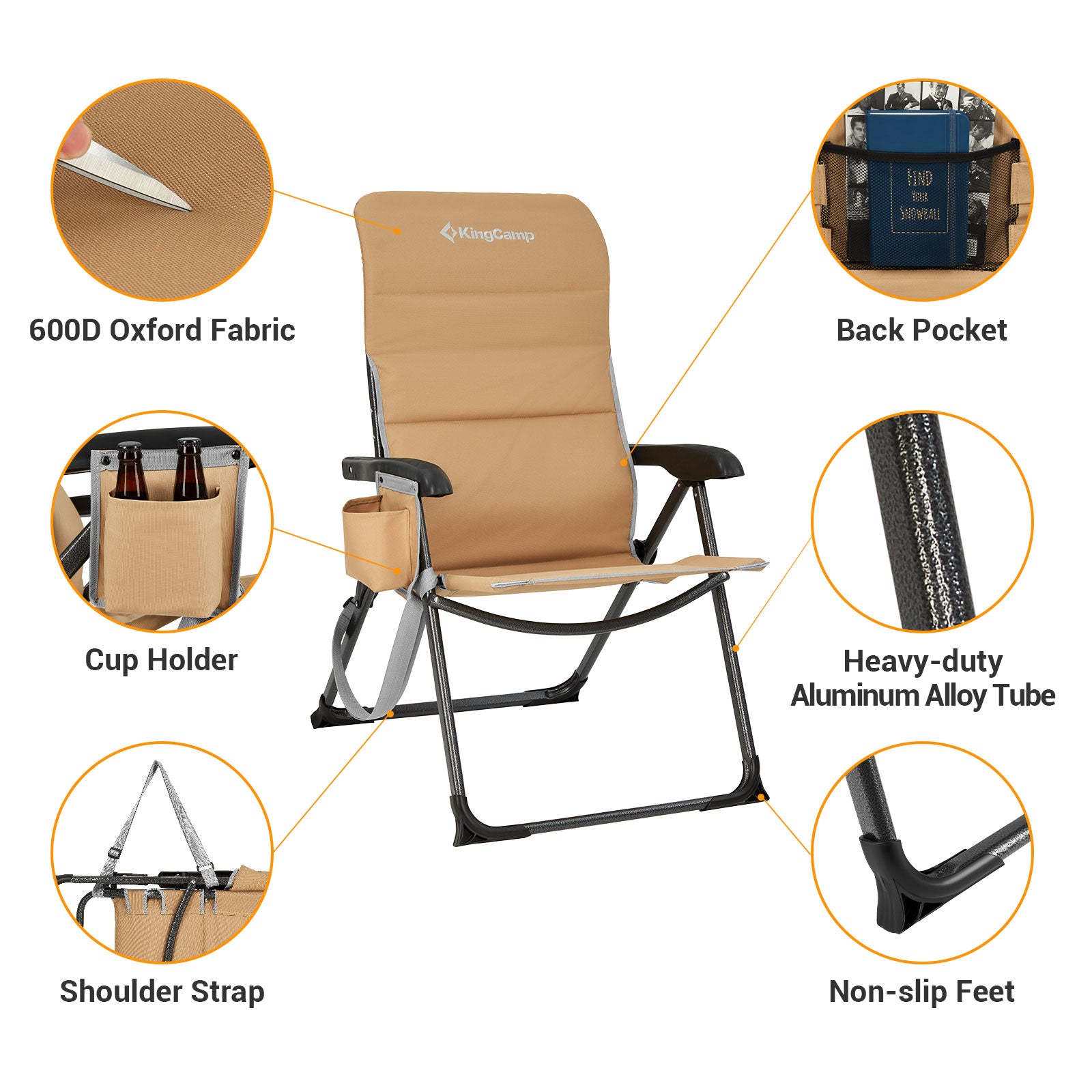 kingcamp-ergonomics-adjustable-high-back-camping-chair image 5