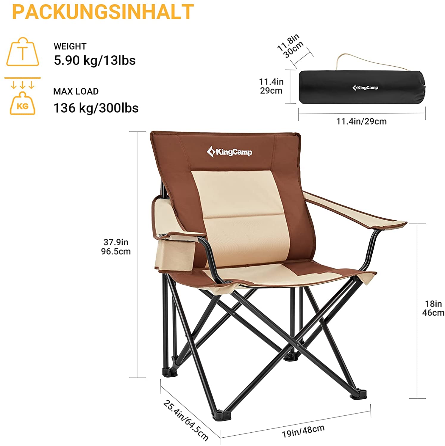 kingcamp-oversized-lumbar-support-camping-chair image 3
