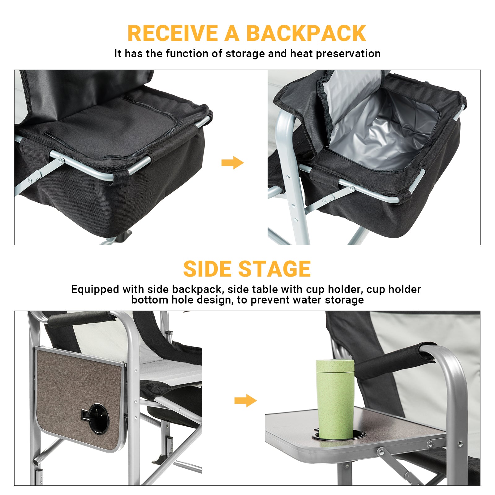 kingcamp-oversized-padded-folding-director-chair image 3