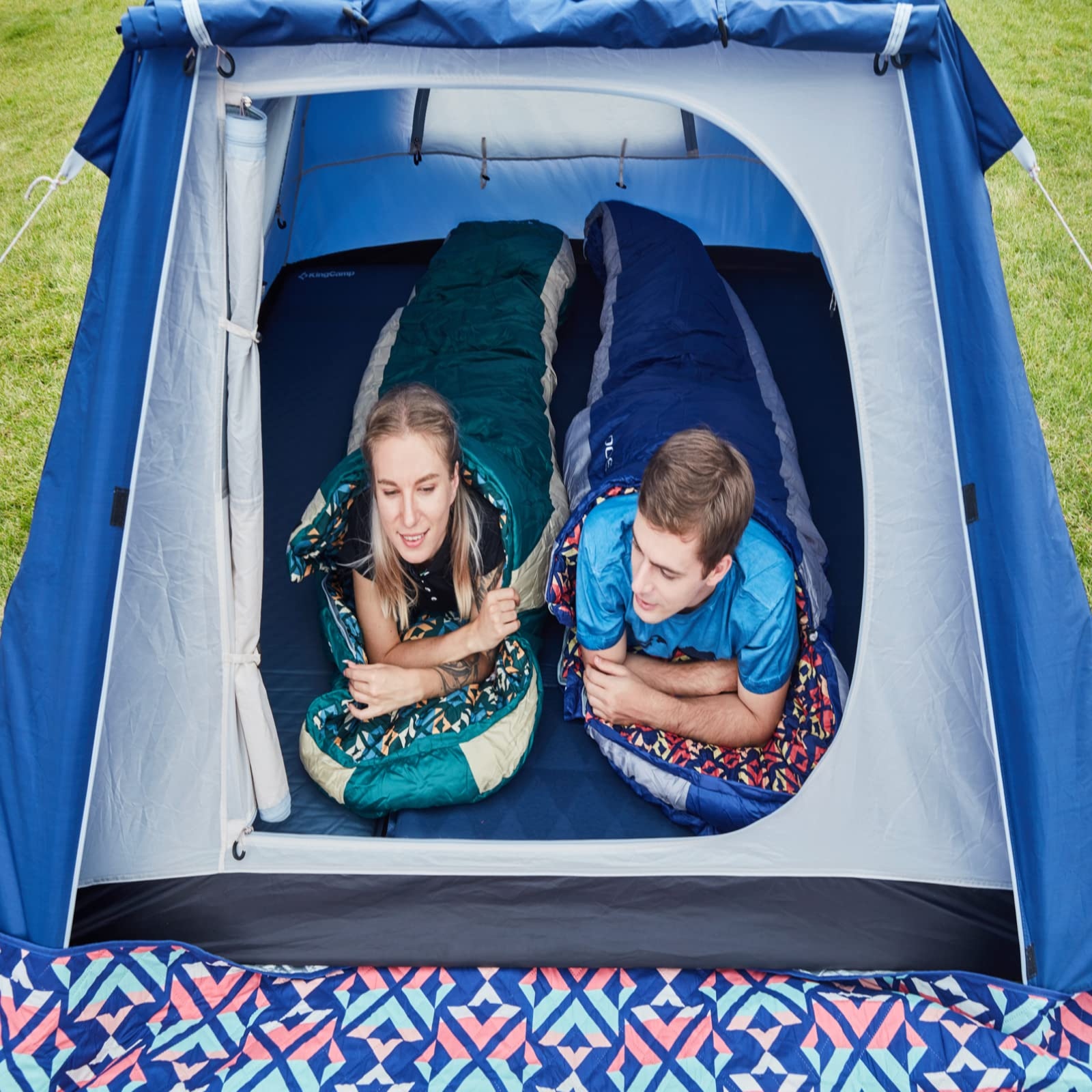 kingcamp-desert-300-mummy-3-season-sleeping-bag-synthetic-insulation image 4