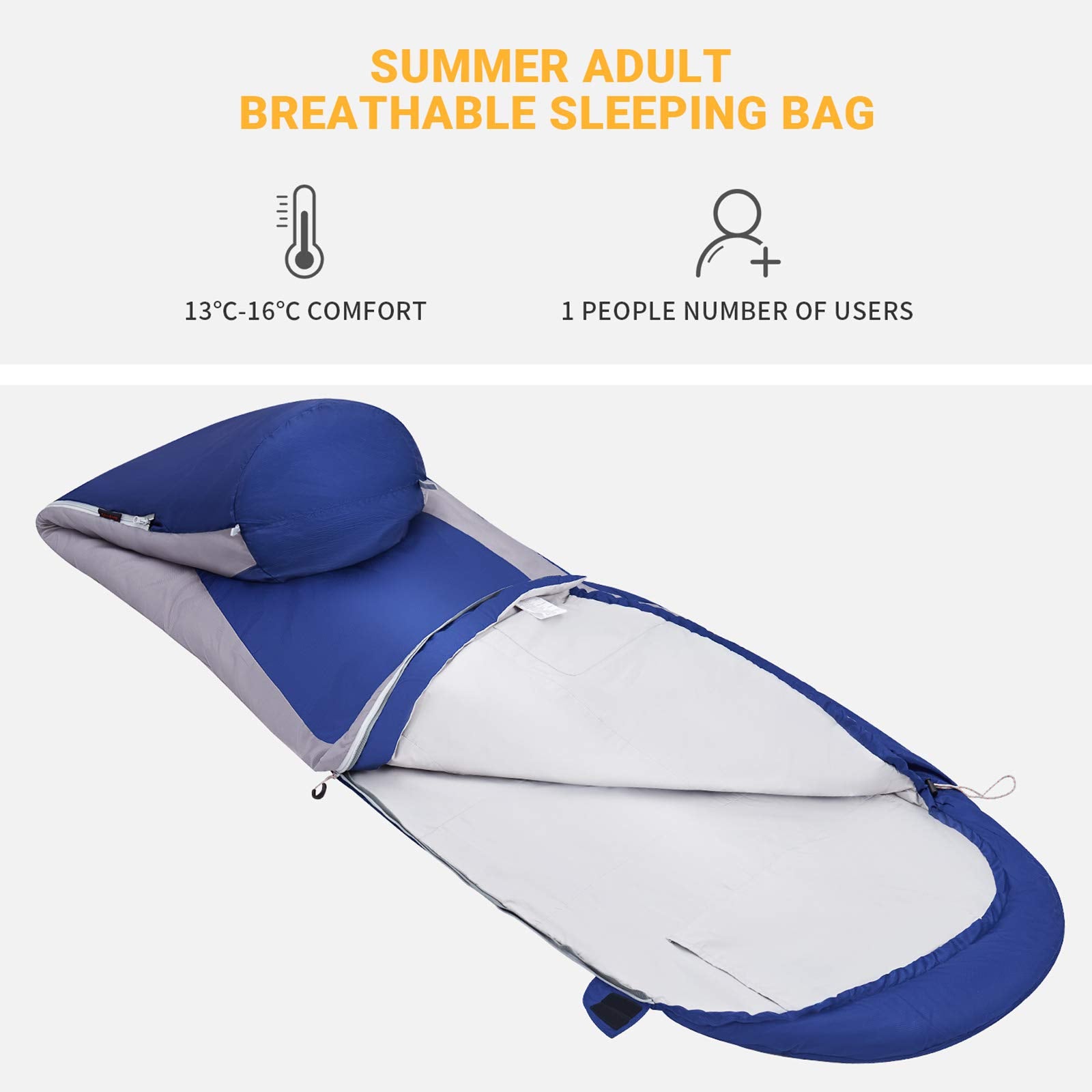 kingcamp-ultralight-mummy-backpacking-sleeping-bag-packable-and-warm image 4